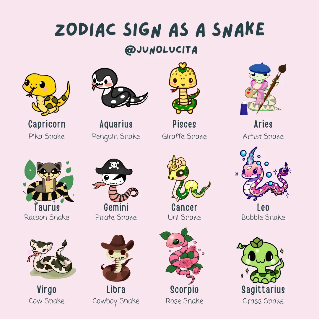 Zodiac Snakes - Lemon8 Search