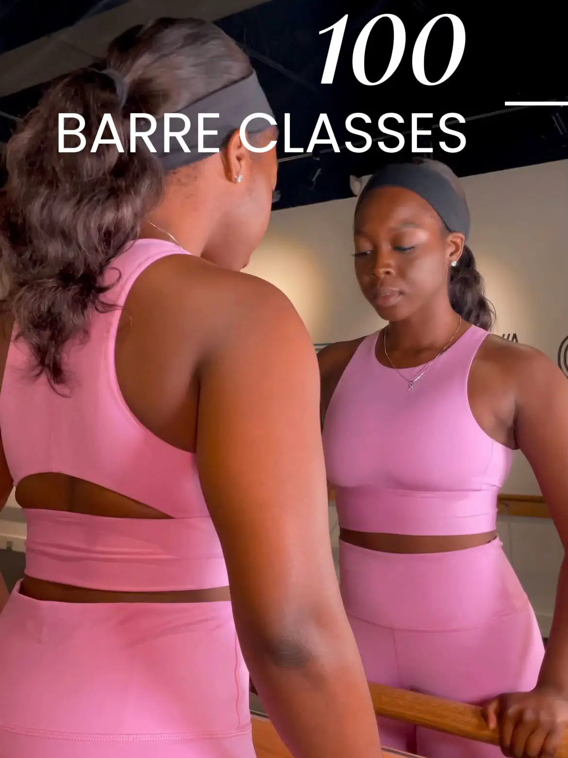 BARREbie Girl hits 100 Classes🩷, Video published by Kimberly Taylor