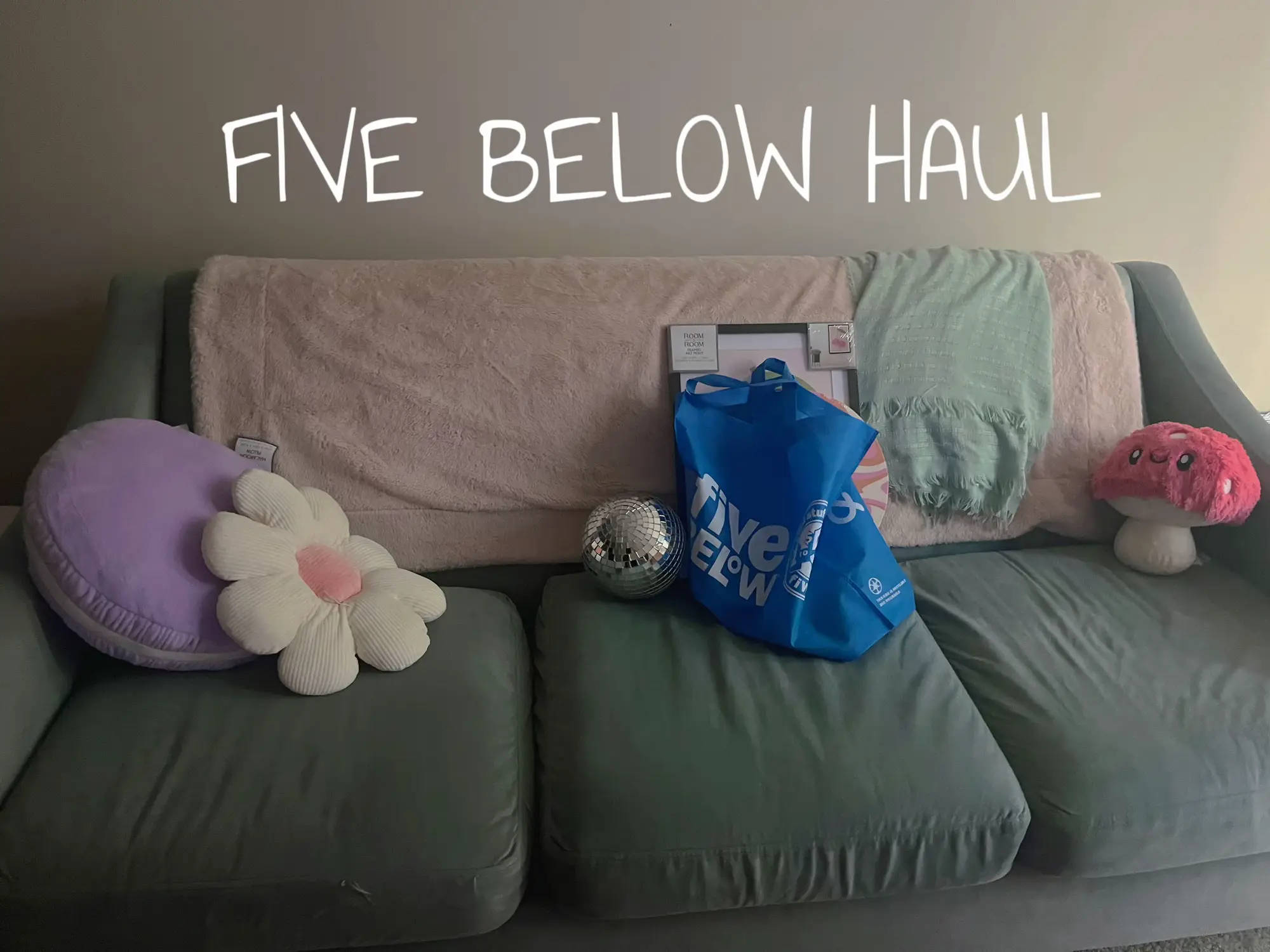 cheap room decor under $5  Five Below #haul 