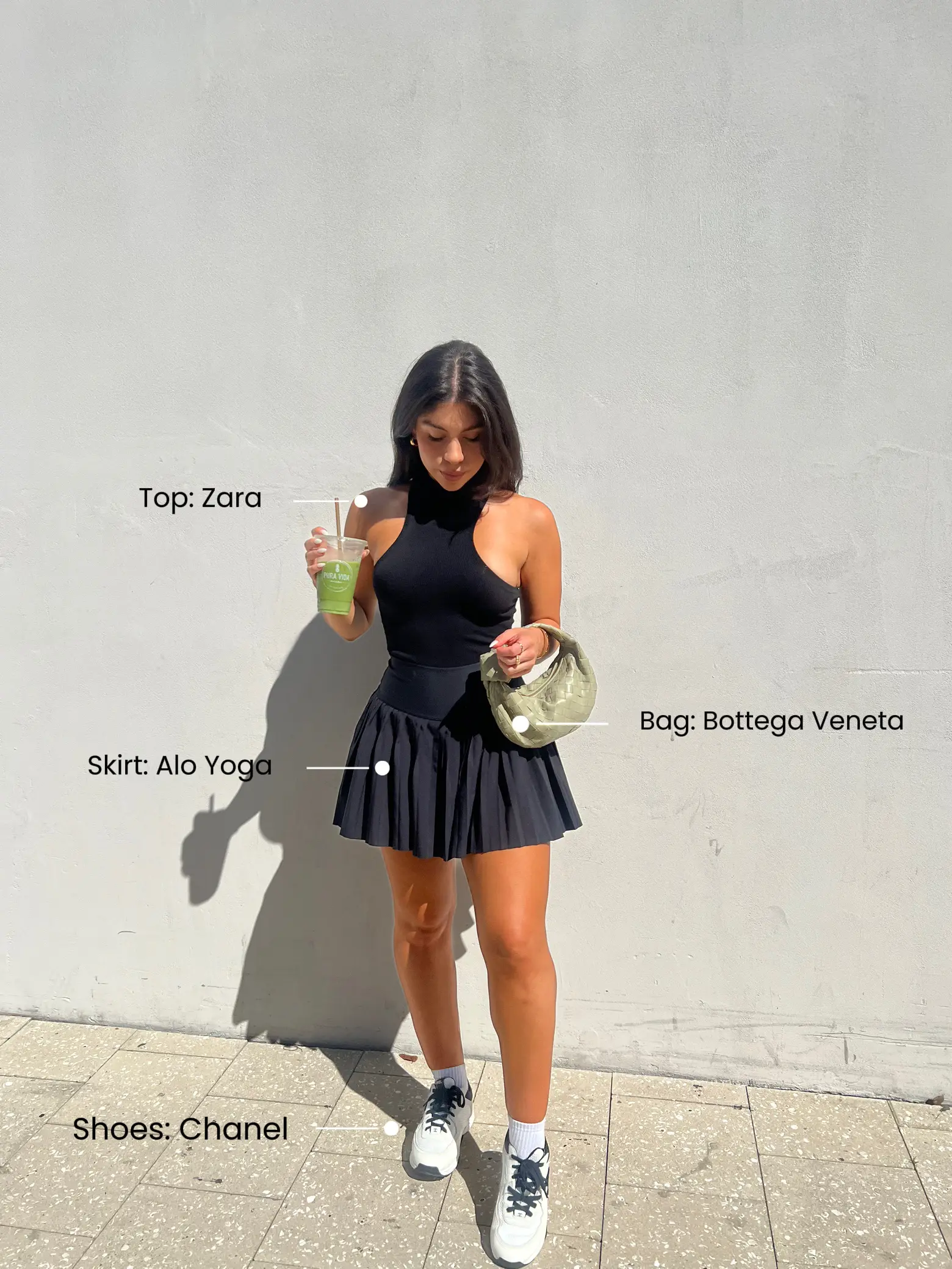 Green juice run outfit details 🥰🥬