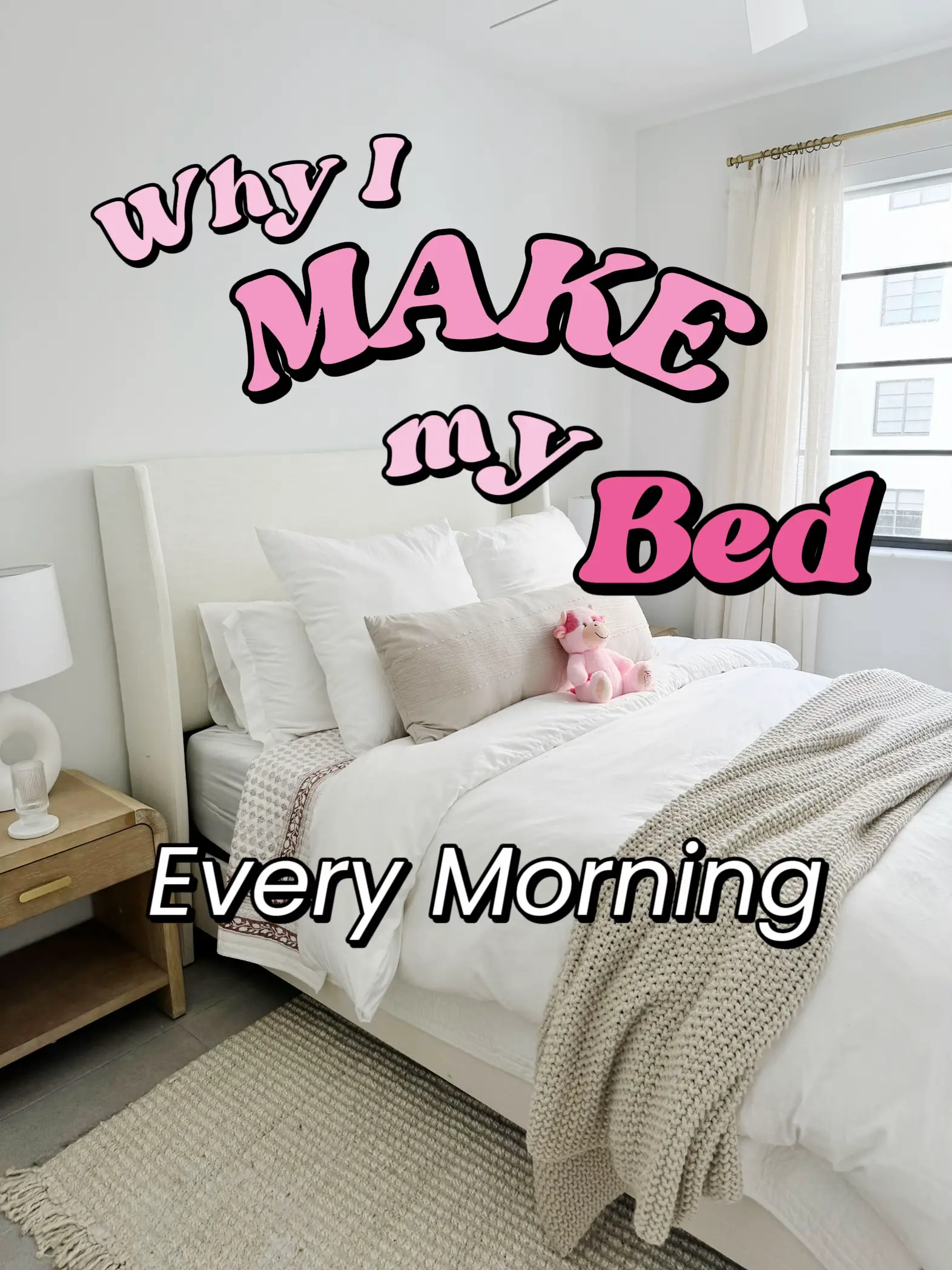 Why I Make my Bed Gallery posted by Marlosula Lemon8