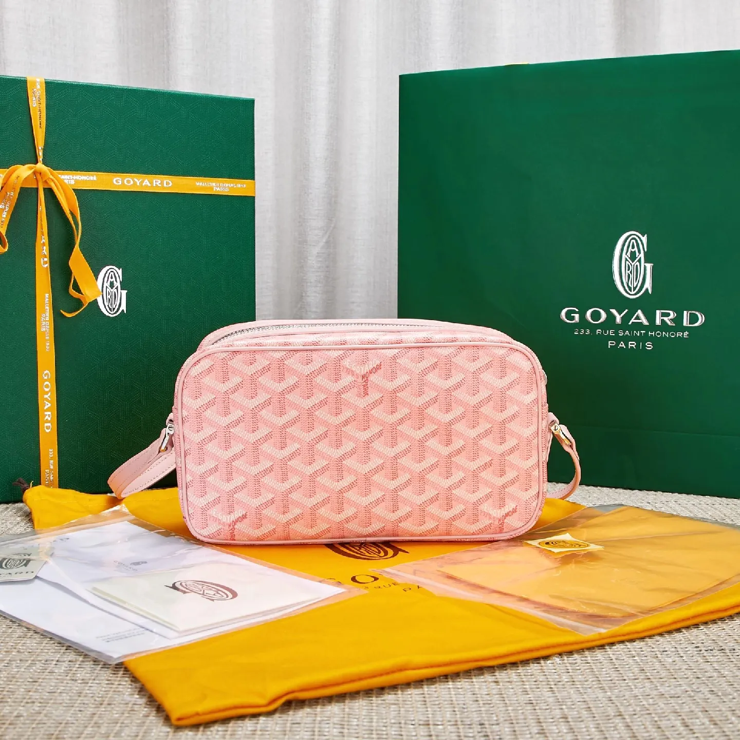 Goyard discount bag pink