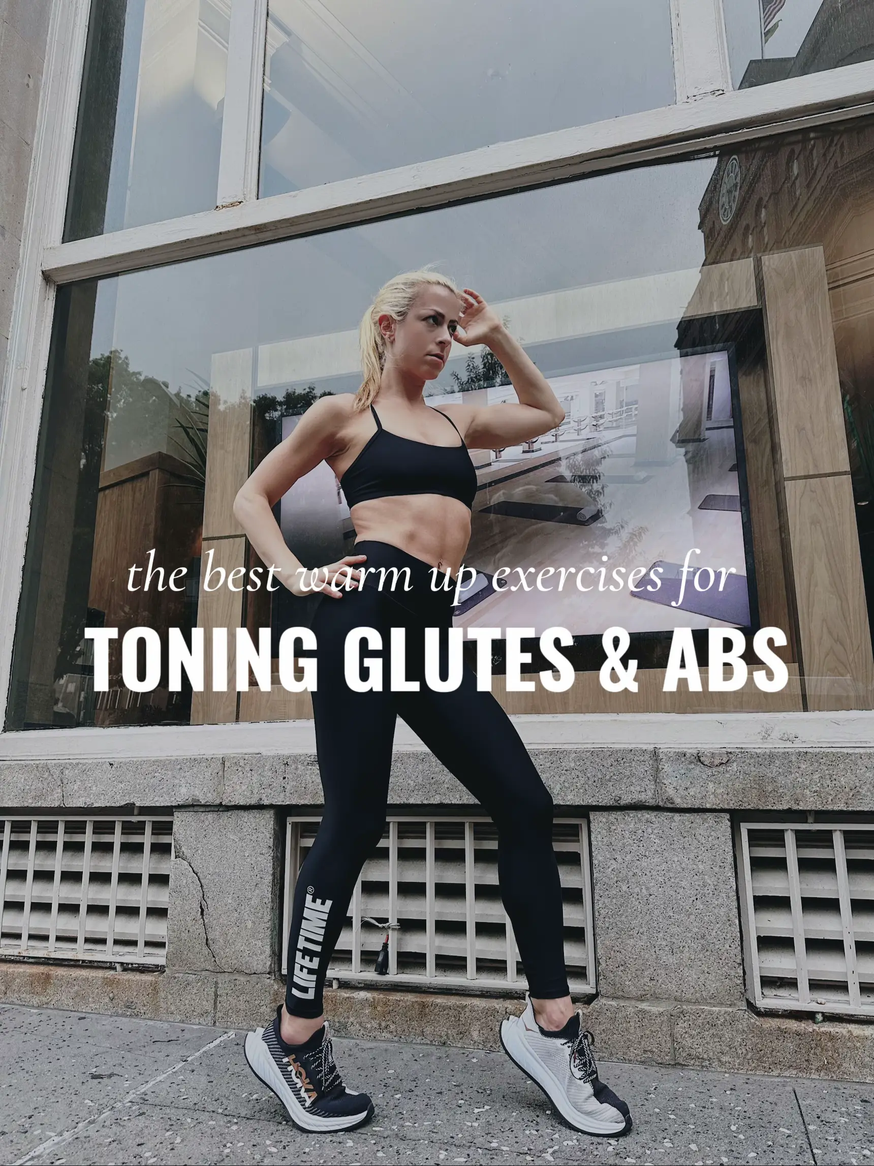 The best warm up exercises for toning glutes abs