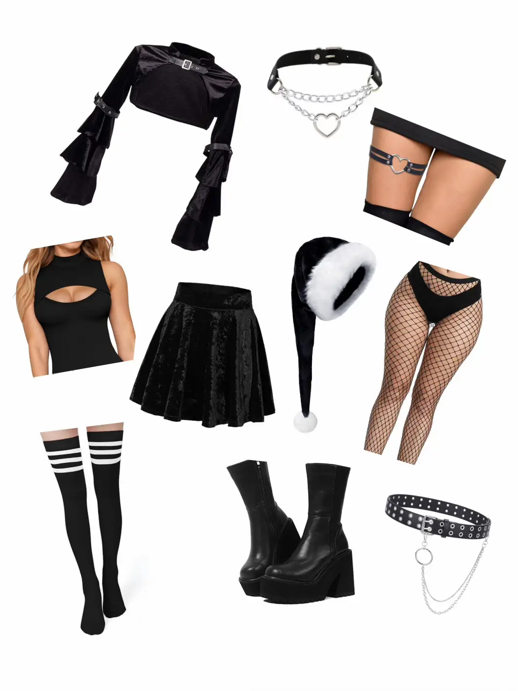 Goth Girl Fashion Clothing Outfit Ideas for Inspiration : r/GothGirlClothing