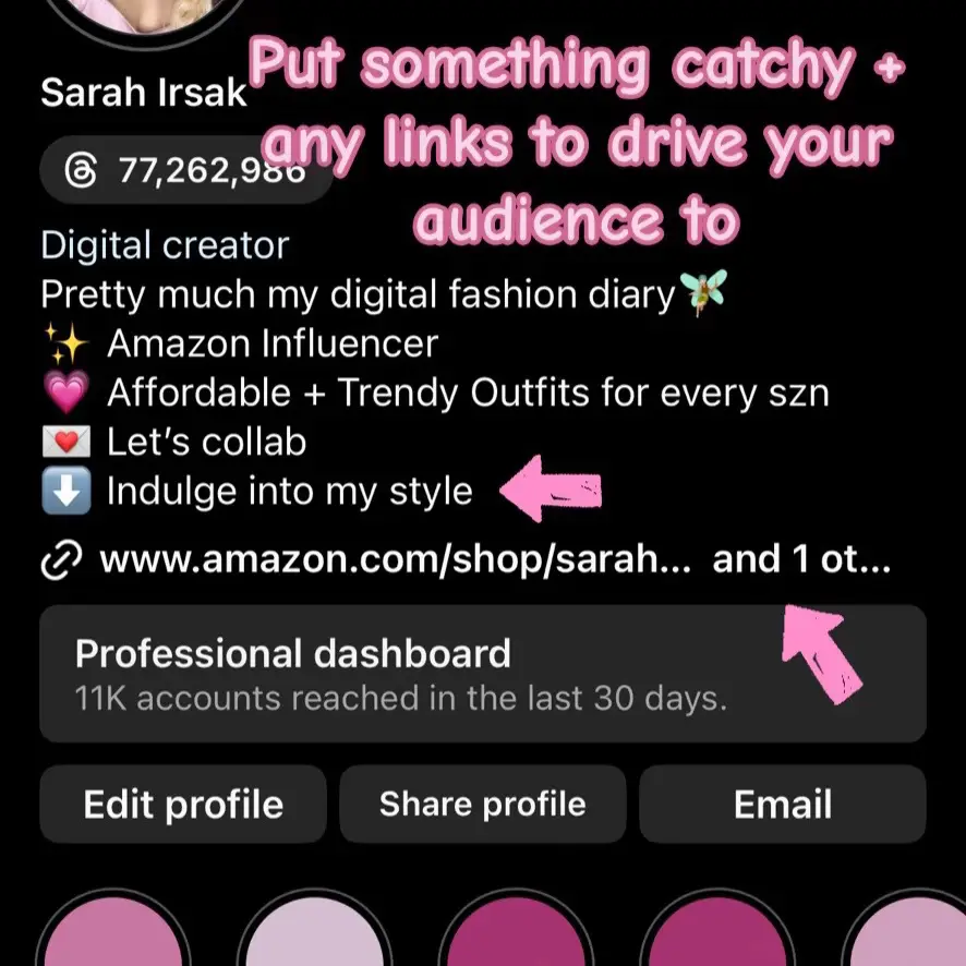 How to make your IG profile stand out💖 | Gallery posted by Sarah Irsak ...