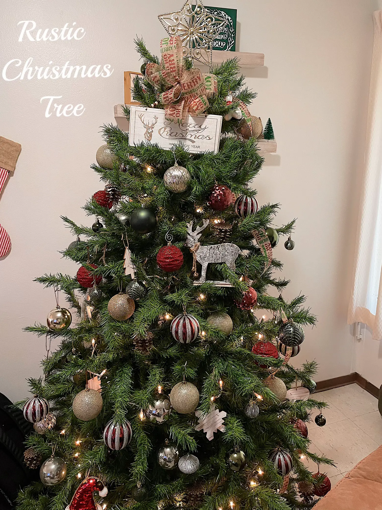 Rustic Christmas Tree 🎄 | Gallery posted by Kiana Triplett | Lemon8
