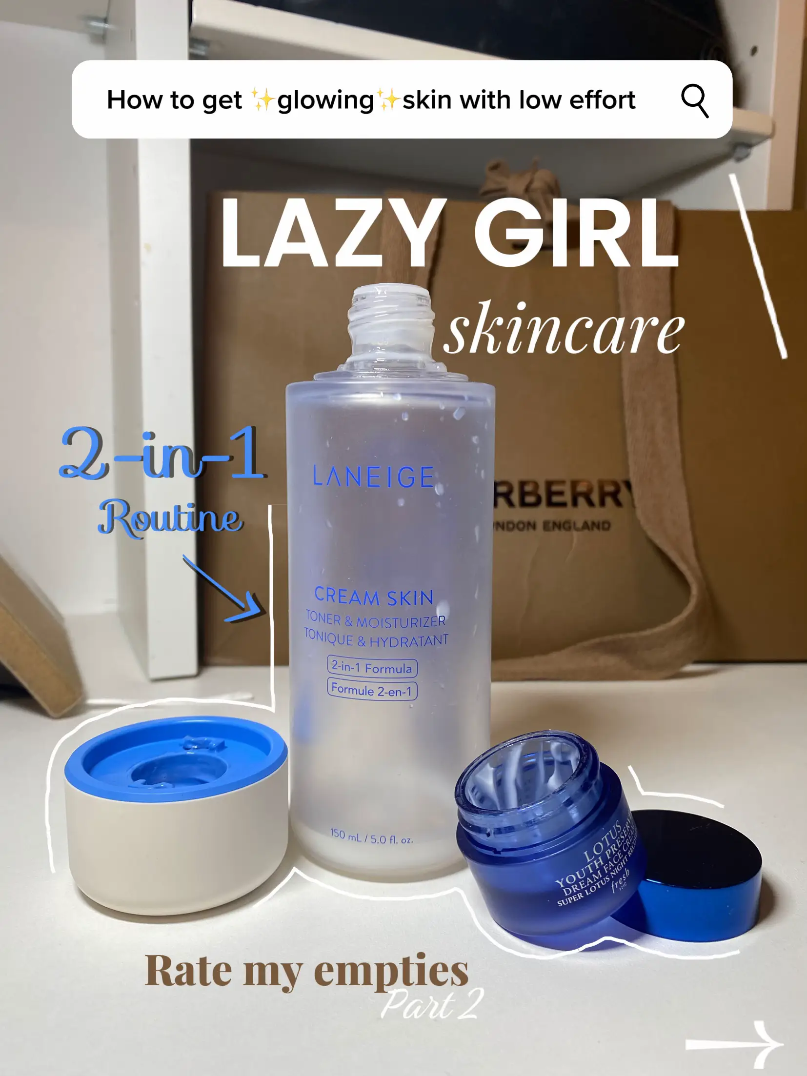 🌸My lazy girl skincare musthaves (2️⃣ step routine) Gallery posted by Jackie 🤍 Lemon8