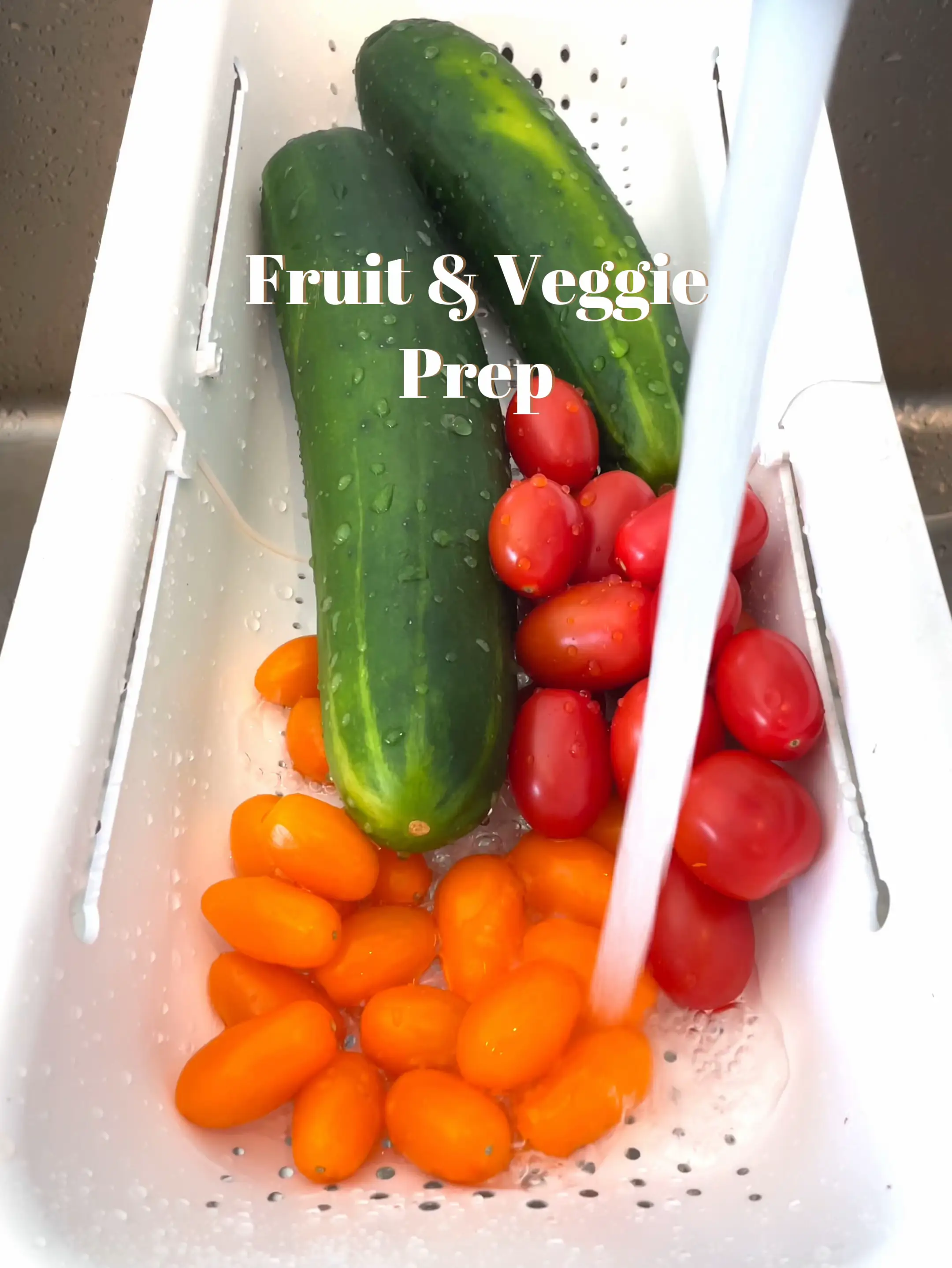 FRUIT & VEGGIE PREP, Prep with Me!