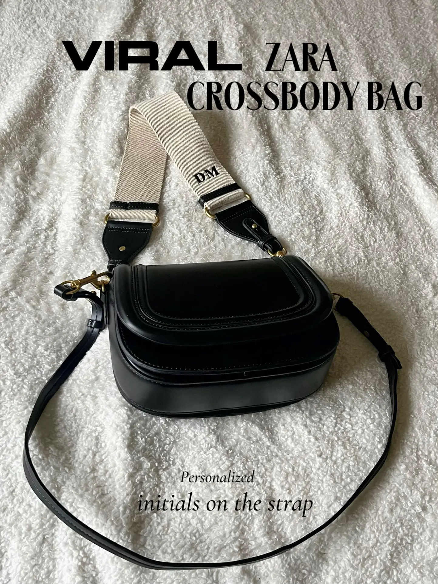 Zara, Bags, Zara Nylon Crossbody Bag With Chain