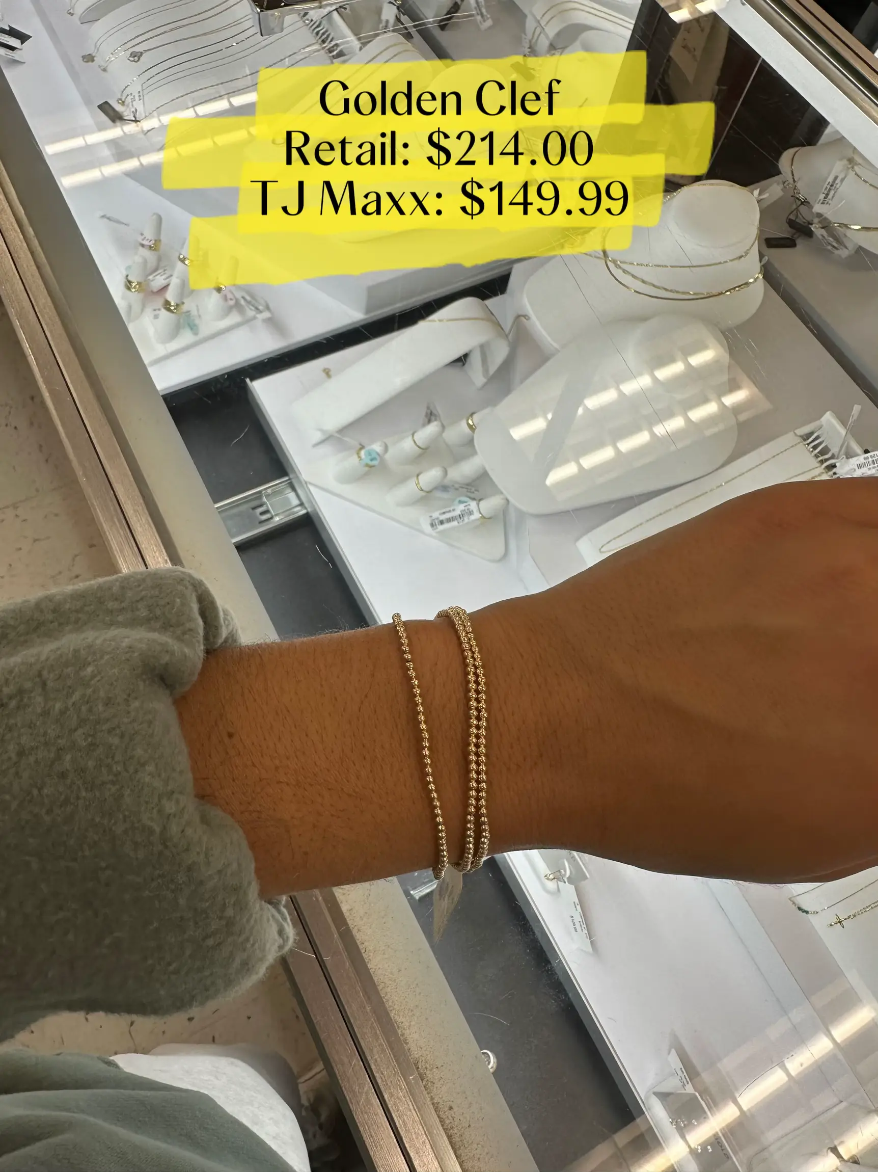 Tj maxx deals gold bracelets