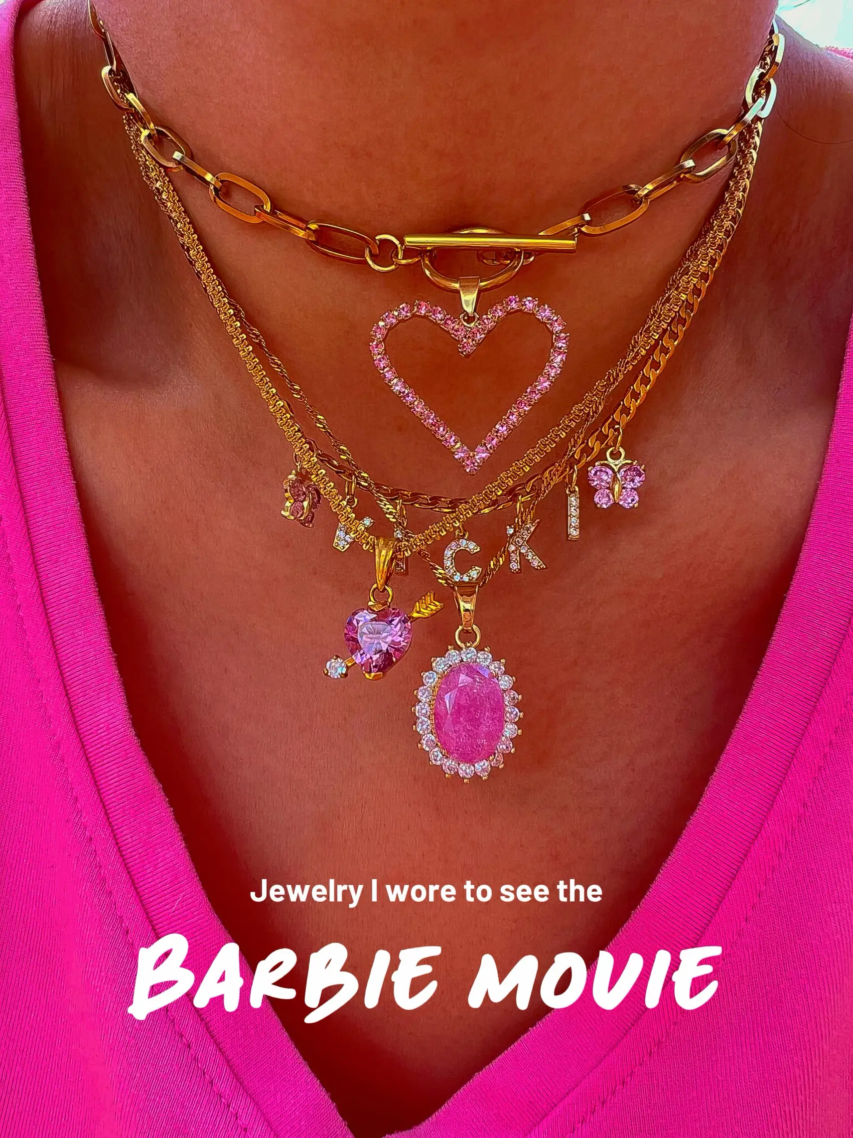 Barbie Movie Jewelry 