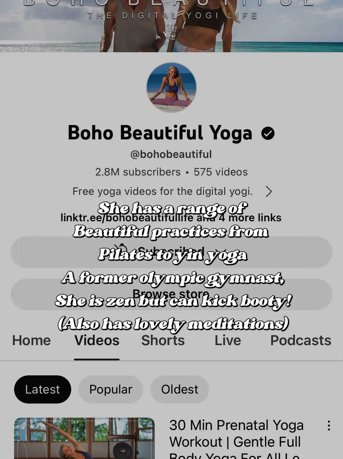Boho Beautiful Yoga