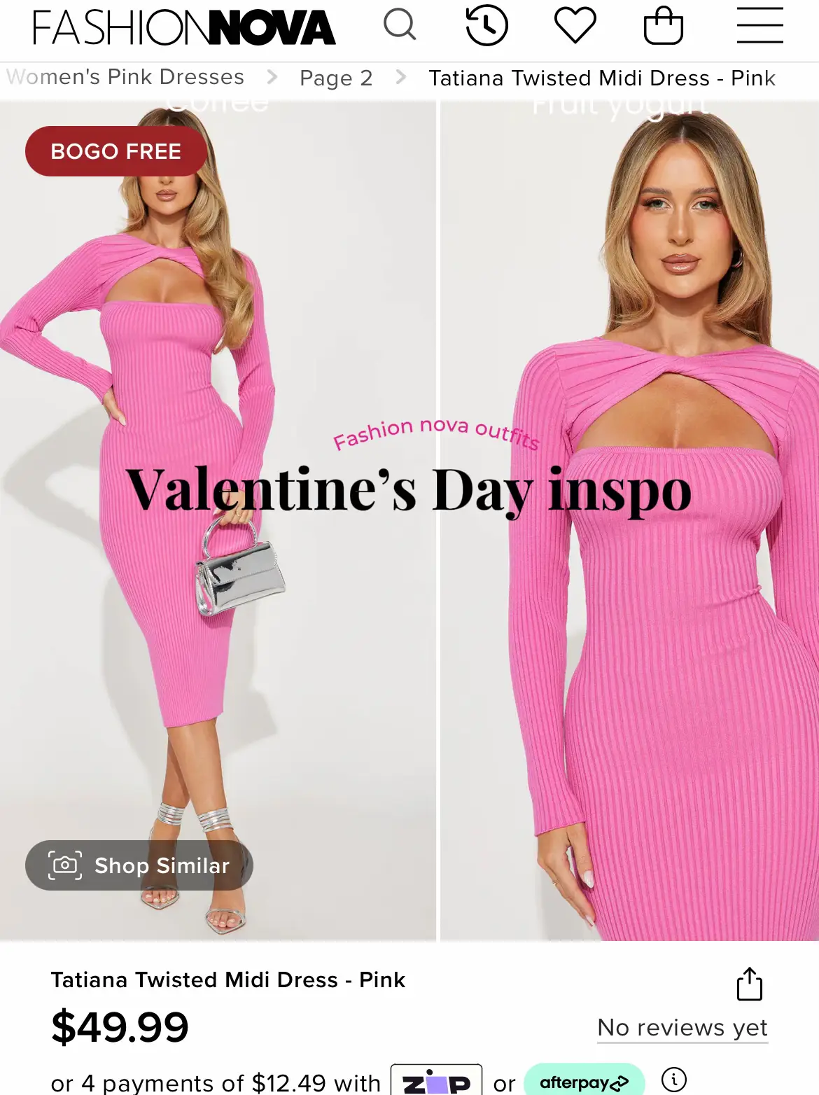 LEIGH Pink Floral Midi Dress  Women's Designer Dresses – Steve
