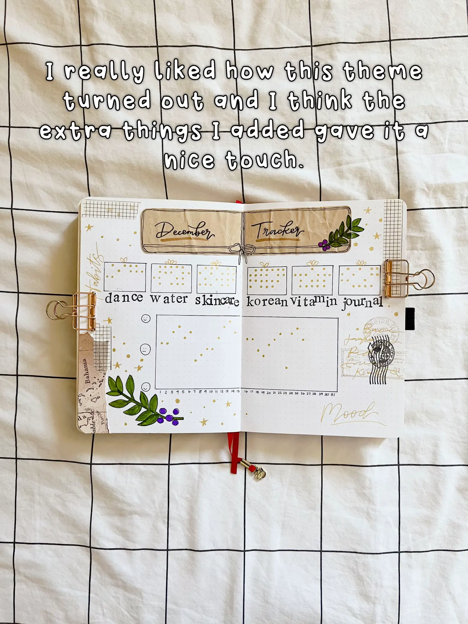 How to Use Bullet Journal Stamps to Spice Up Your Page - Planning Mindfully