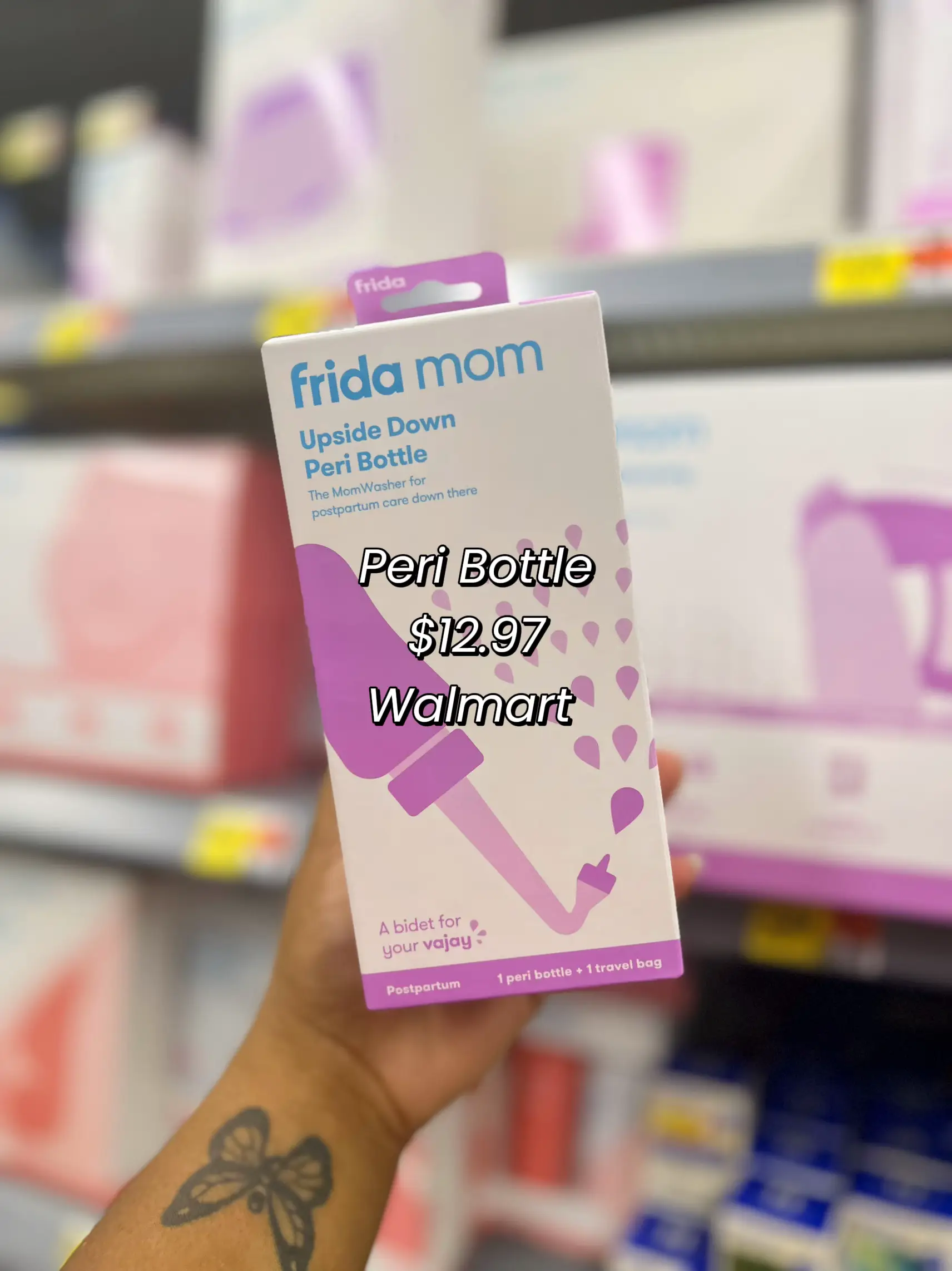 Frida Mom Upside Down Postpartum Peri Bottle - Delivered In As Fast As 15  Minutes