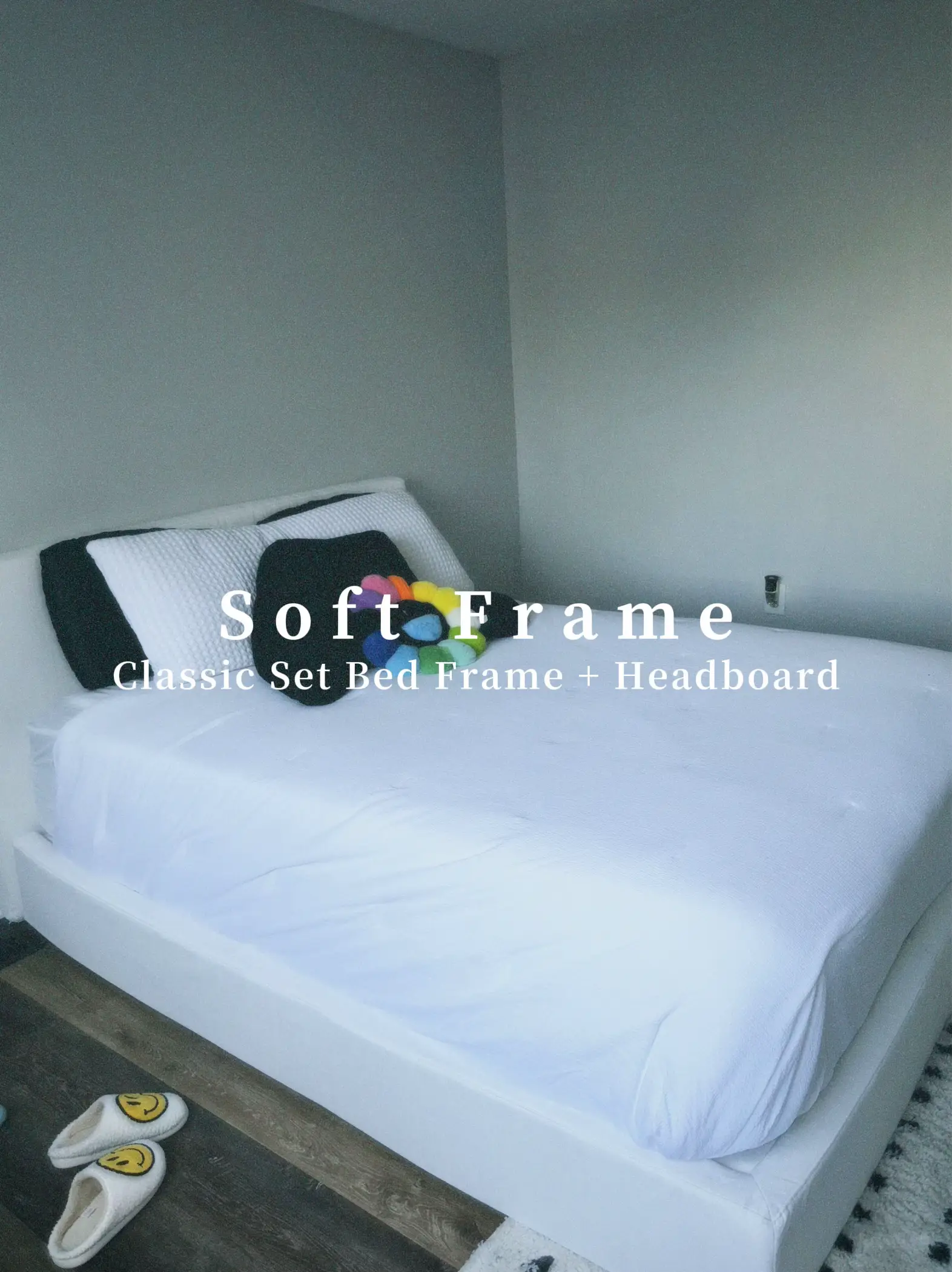 Ultra Set: Bed Frame + Headboard l SoftFrame Designs