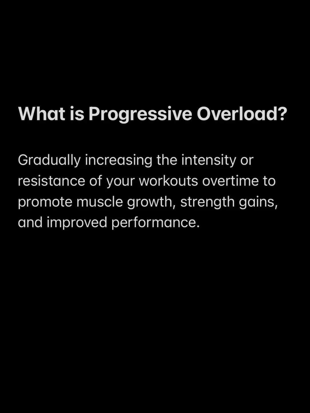 Progressive Overload 101 | Galeri diposting oleh Madison Johnson | Lemon8