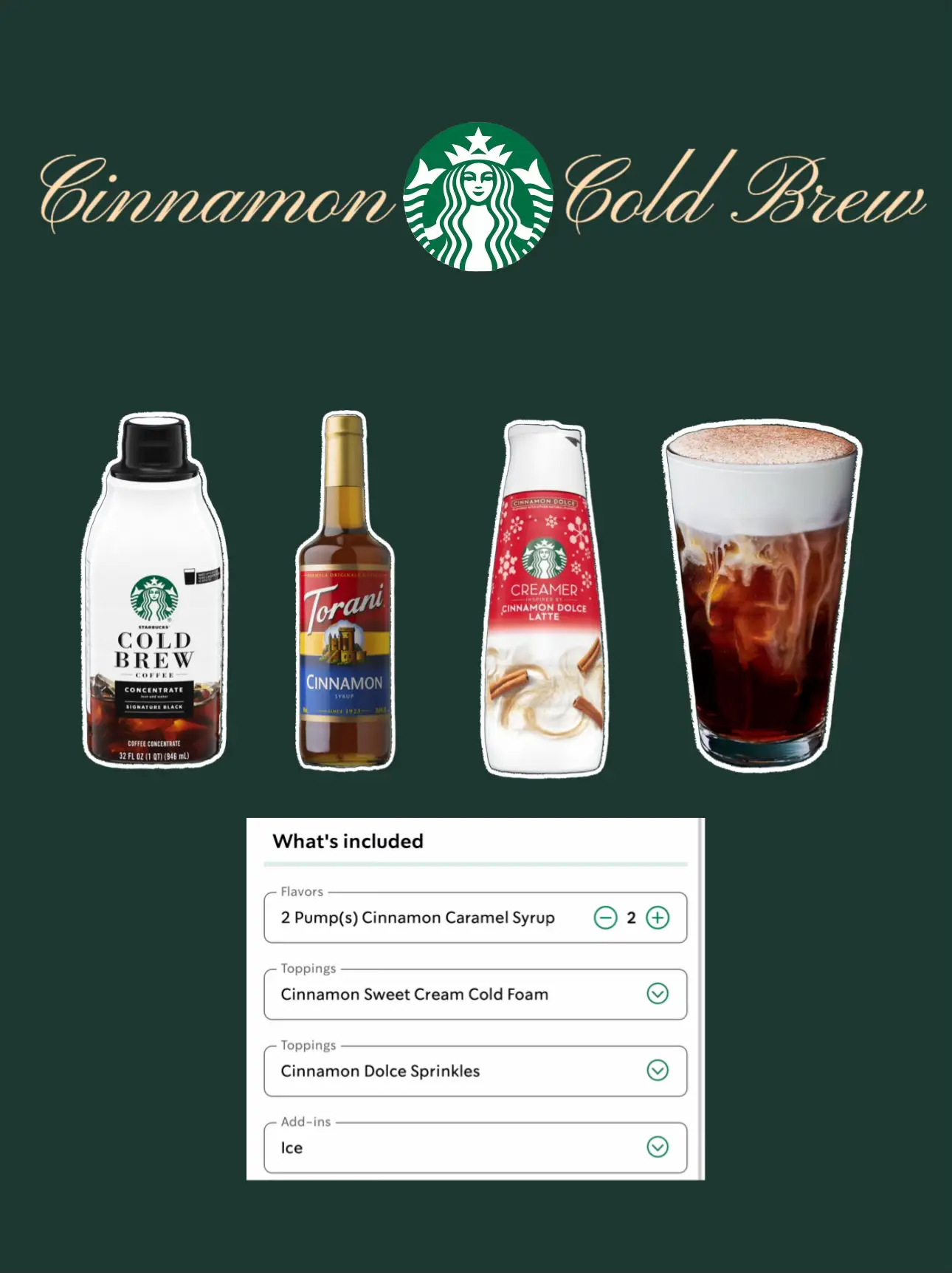 Cinnamon Caramel Cream Cold Brew Gallery posted by Gabriela Guzman