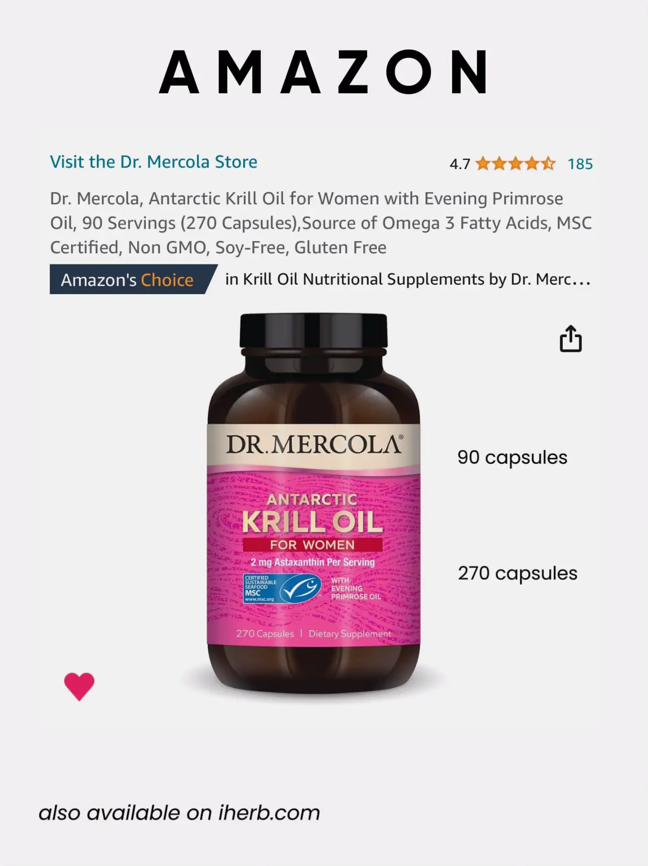 Krill Oil for Womens Health Lemon8 Search