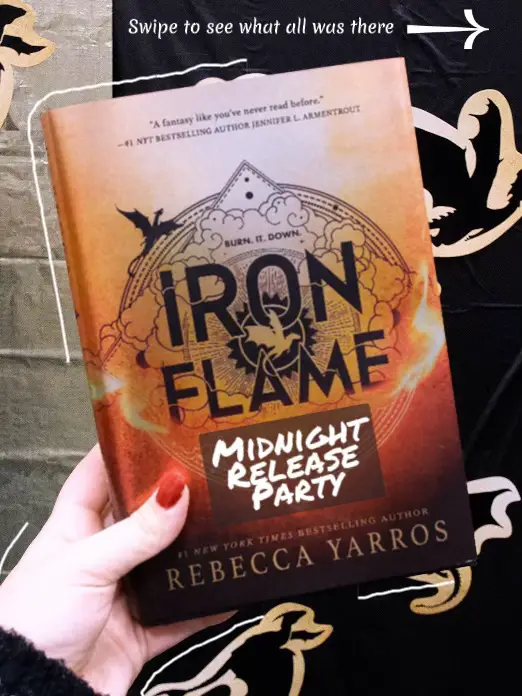 Iron Flame Midnight Release Party!