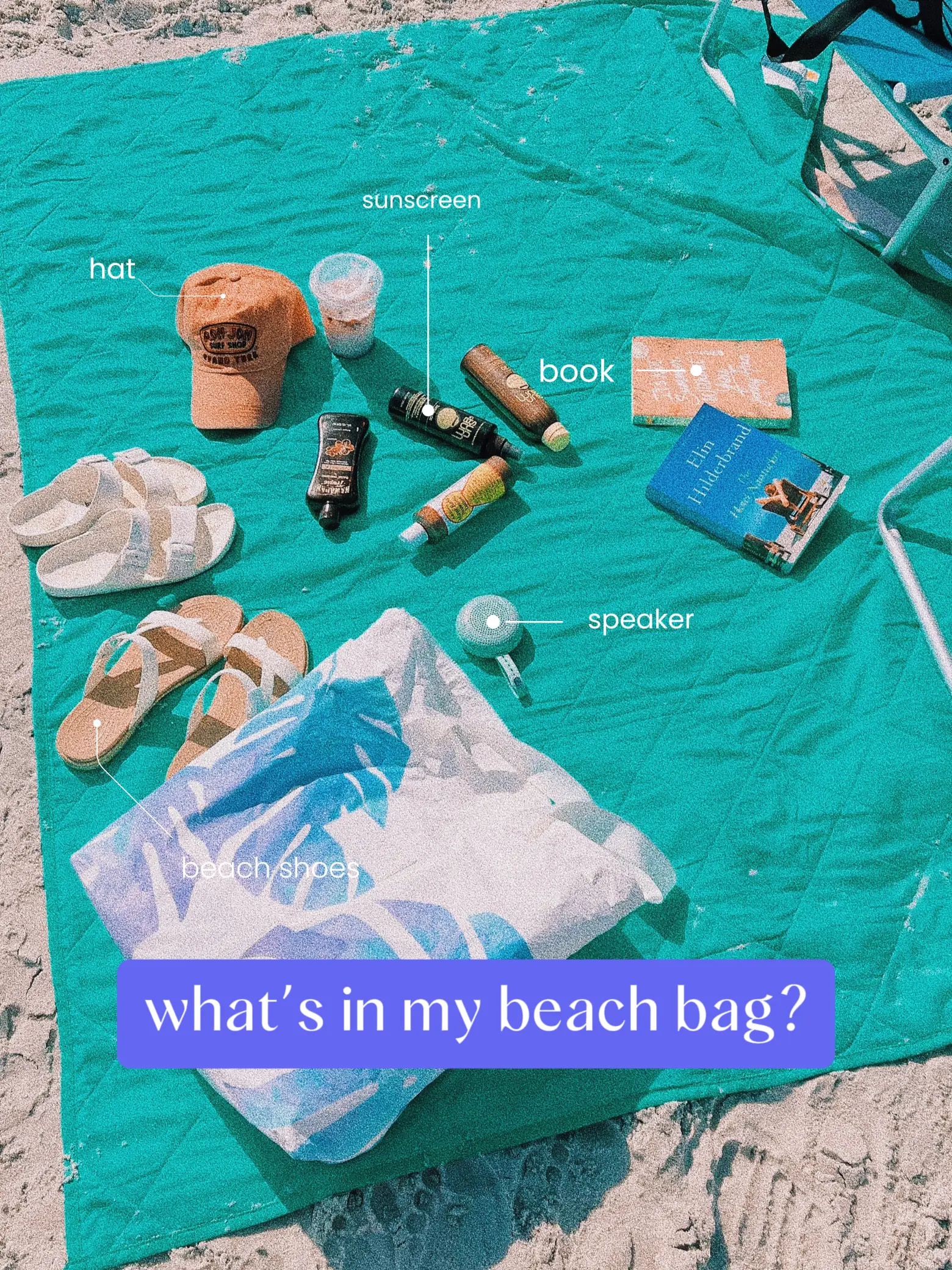 beach bag items📖🌊 Gallery posted by A V E R Y Lemon8