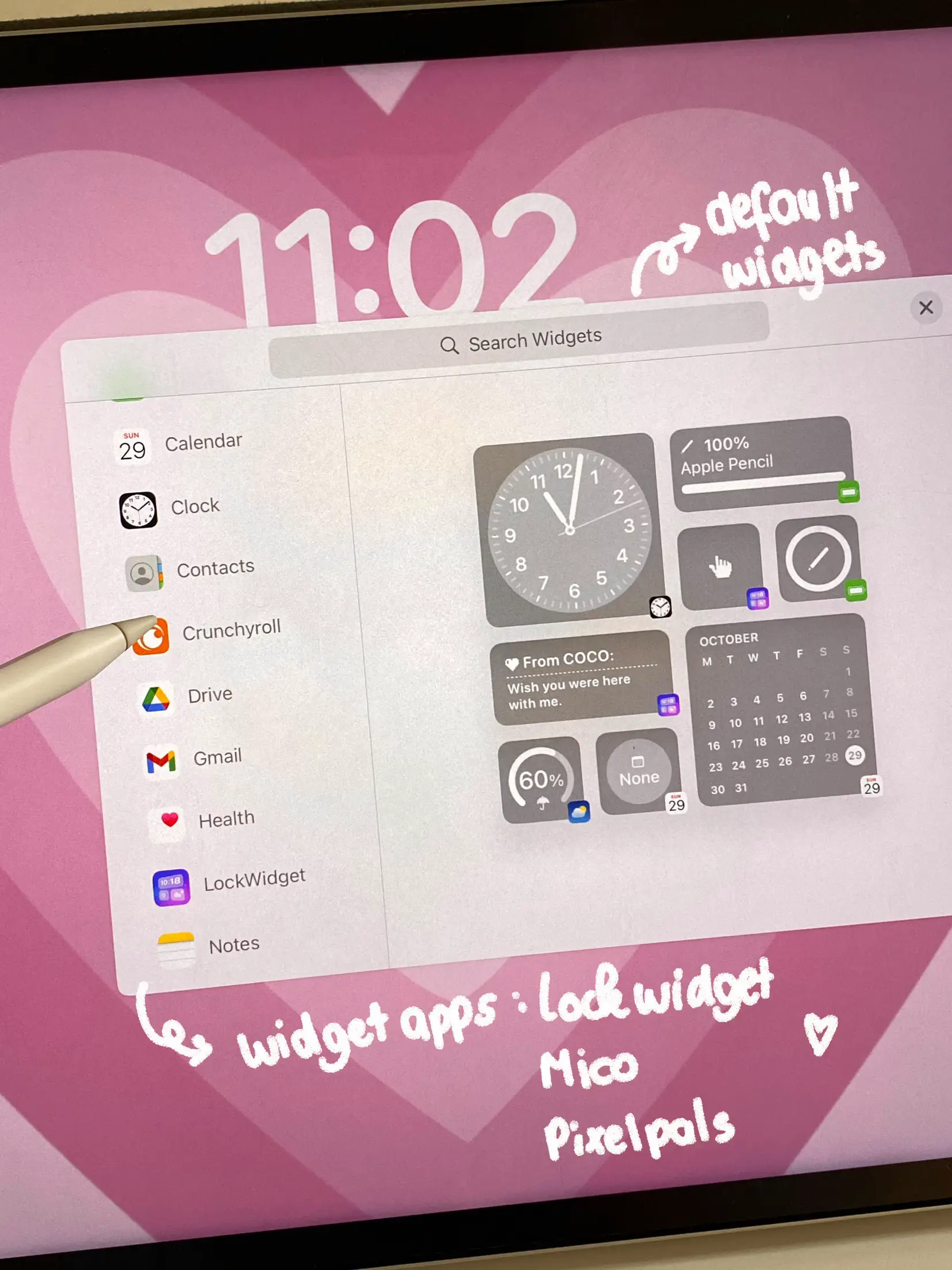 iPad Lockscreen Customization 📱 Gallery posted by sanae ☕️ Lemon8