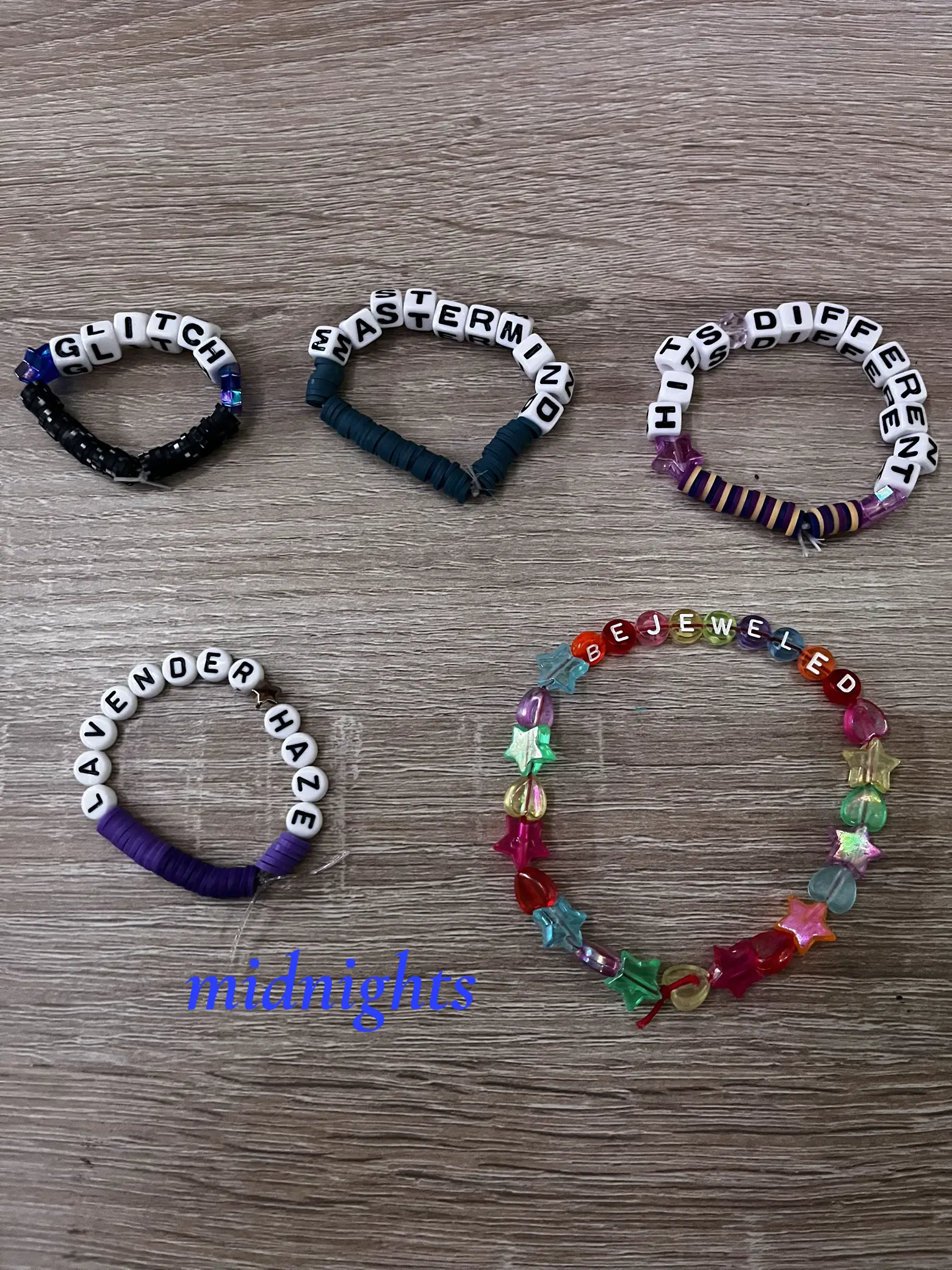 SINGLE Kandi Bracelet Colorful Beaded Rave Bracelets for Music Festivals /  Rave / Kandi Kit / Candy Bracelet / Pony Beads -  Canada