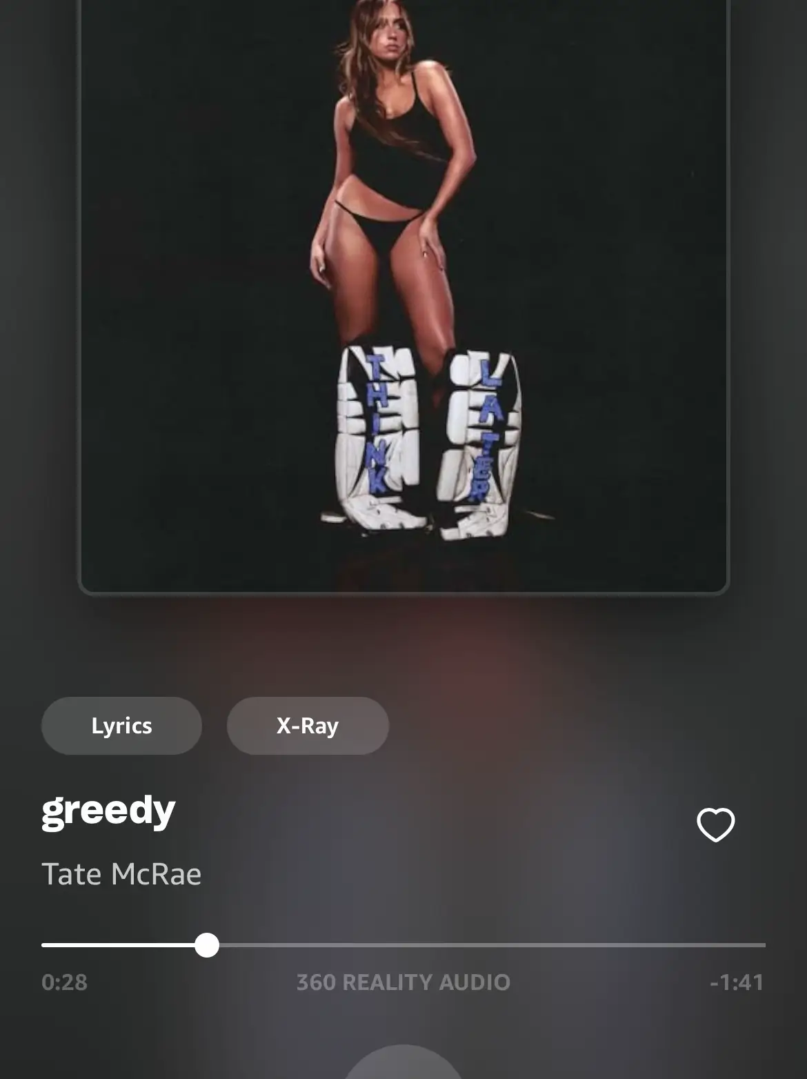 Tate McRae - uh oh (Lyrics) 