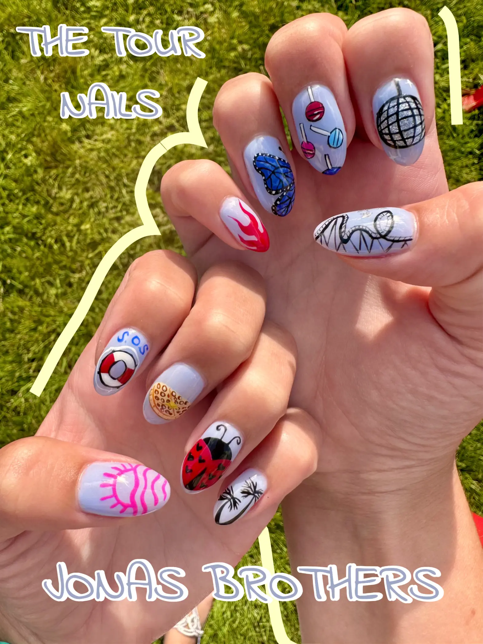 JONAS BROTHERS TOUR NAILS Gallery posted by S B Lemon8