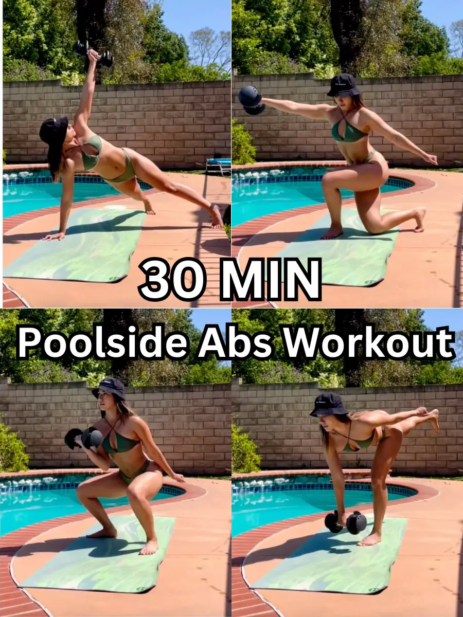 Ab workouts to online do in the pool