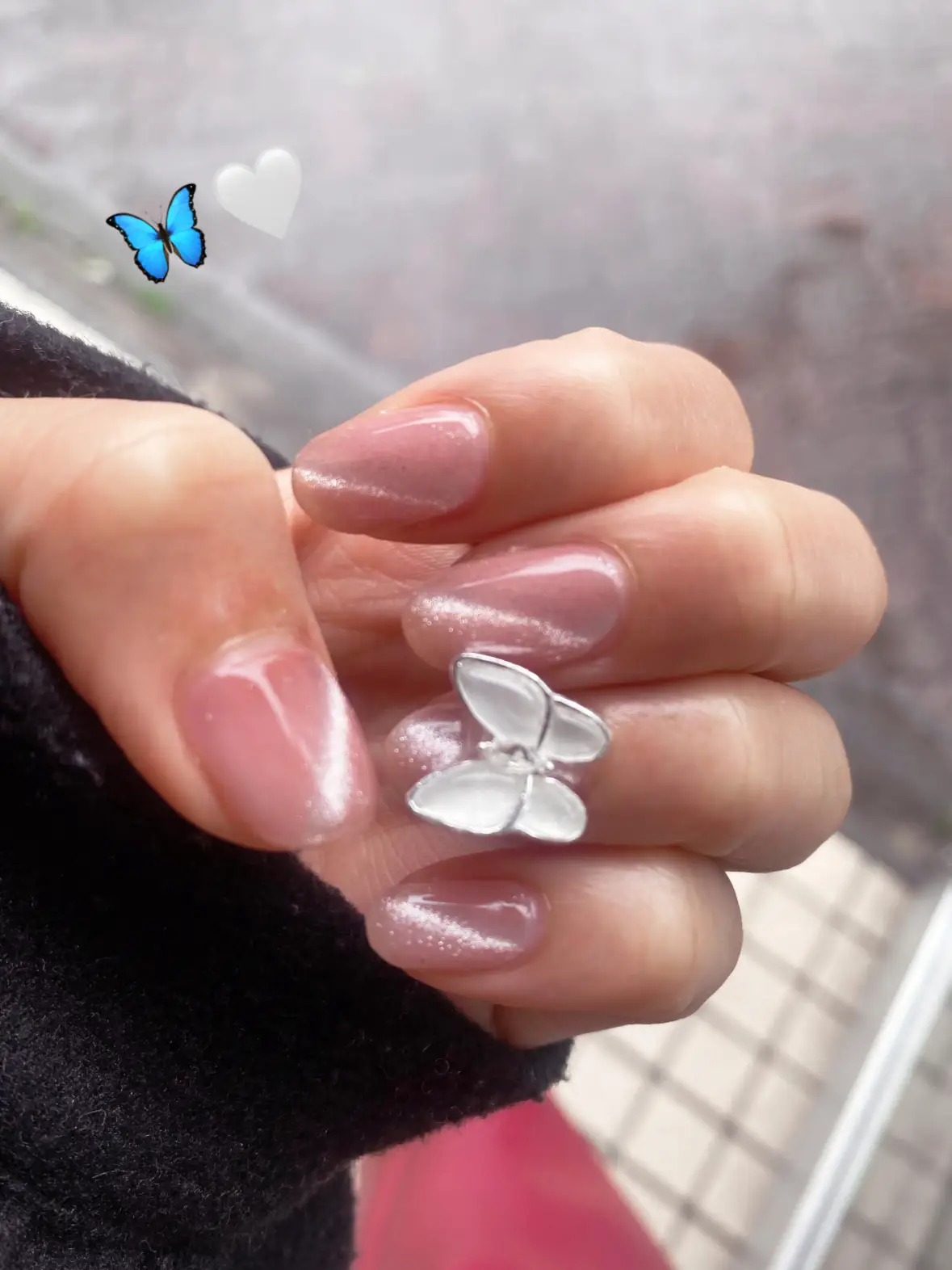 蝶々ネイル🦋💅 | ゆぴこ👸💕が投稿したフォトブック | Lemon8