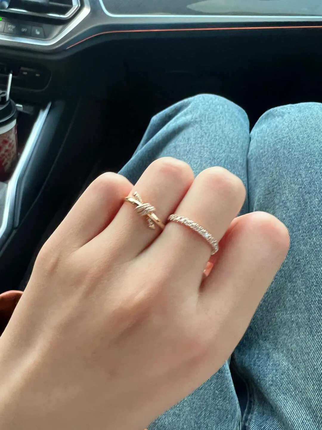 ete K18YG ドロー ダイヤモンド リング よかっ ¥29,700 