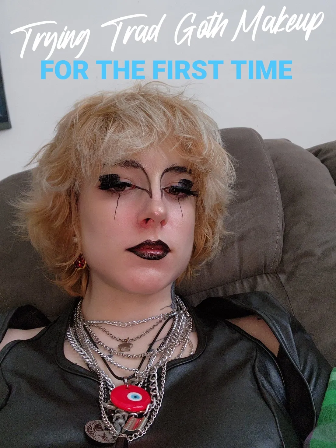 Trying Trad Goth Makeup For The First