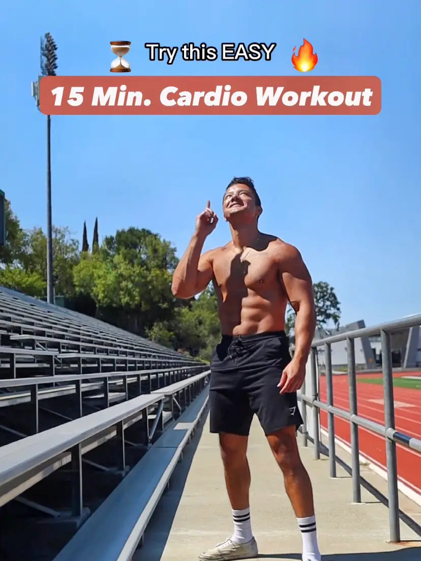 15-Minute At Home Cardio Workout (Standing)