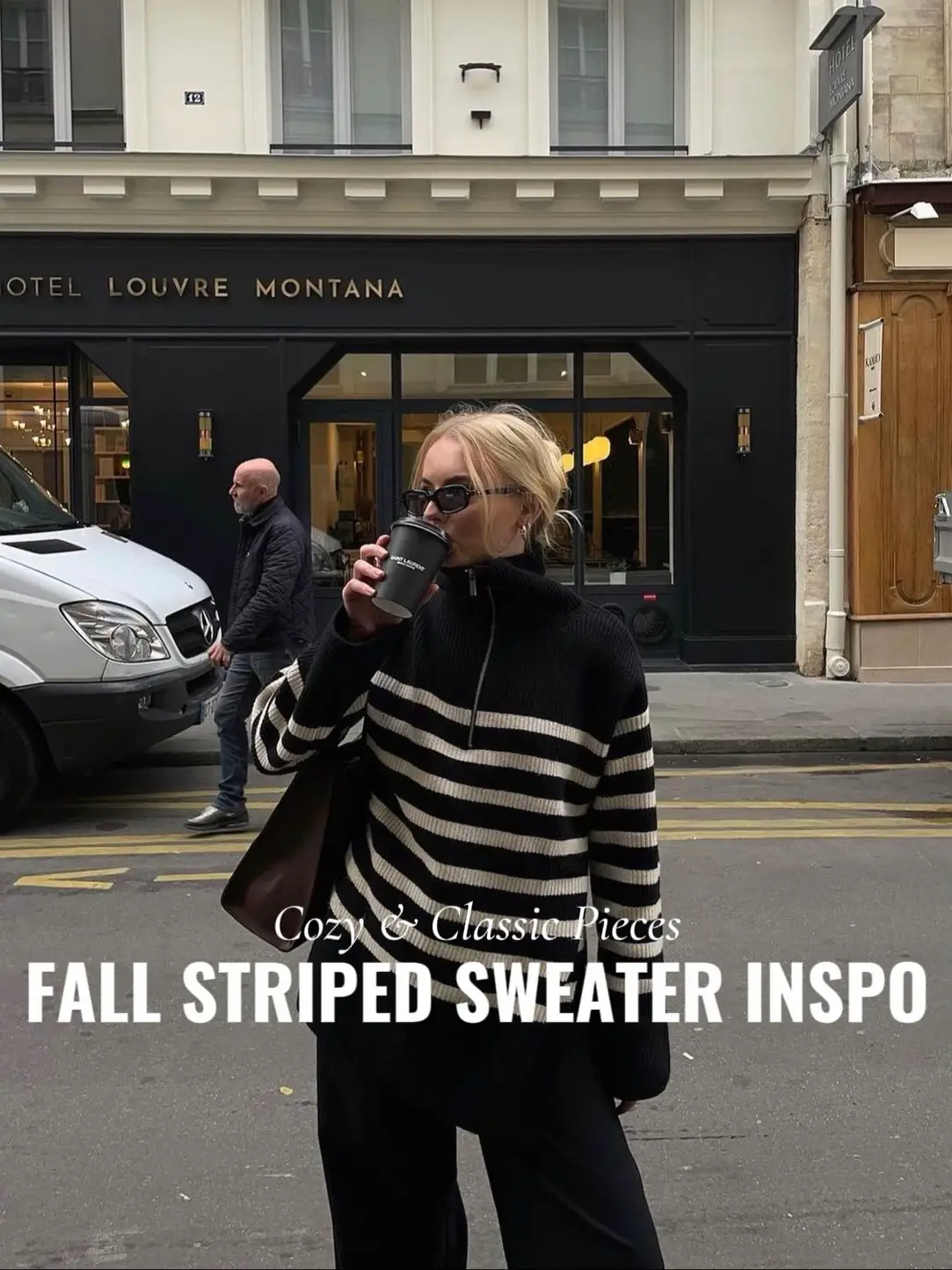 Autumn on sale striped sweater