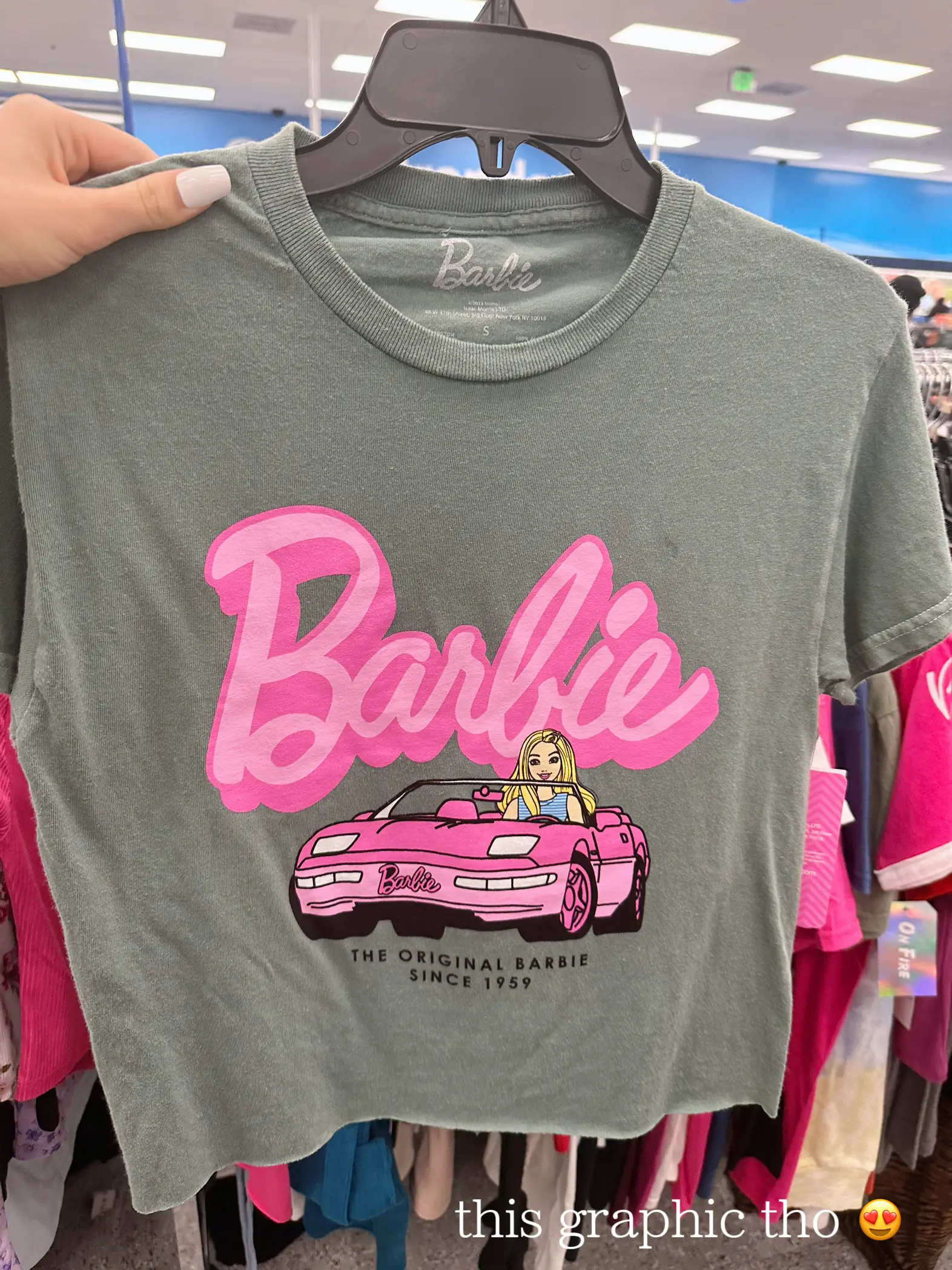 Ken Doll Pink Paradise T-Shirt Top Barbie Steven Ryan Shirt