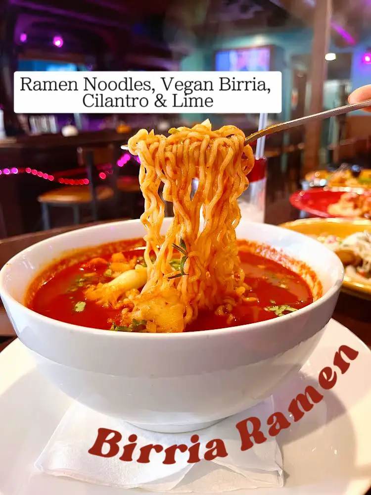 Vegan Birria Ramen