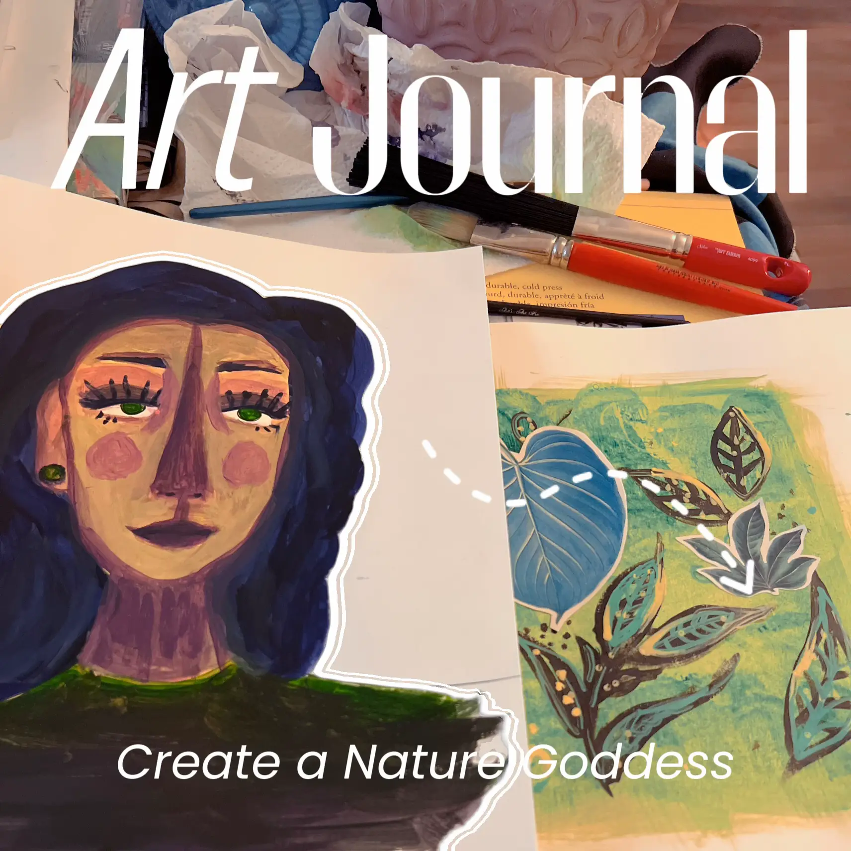 Art Journal, Mixed Media, Art Journaling Ideas, Creative Scrapbooker  Magazine #art #journal