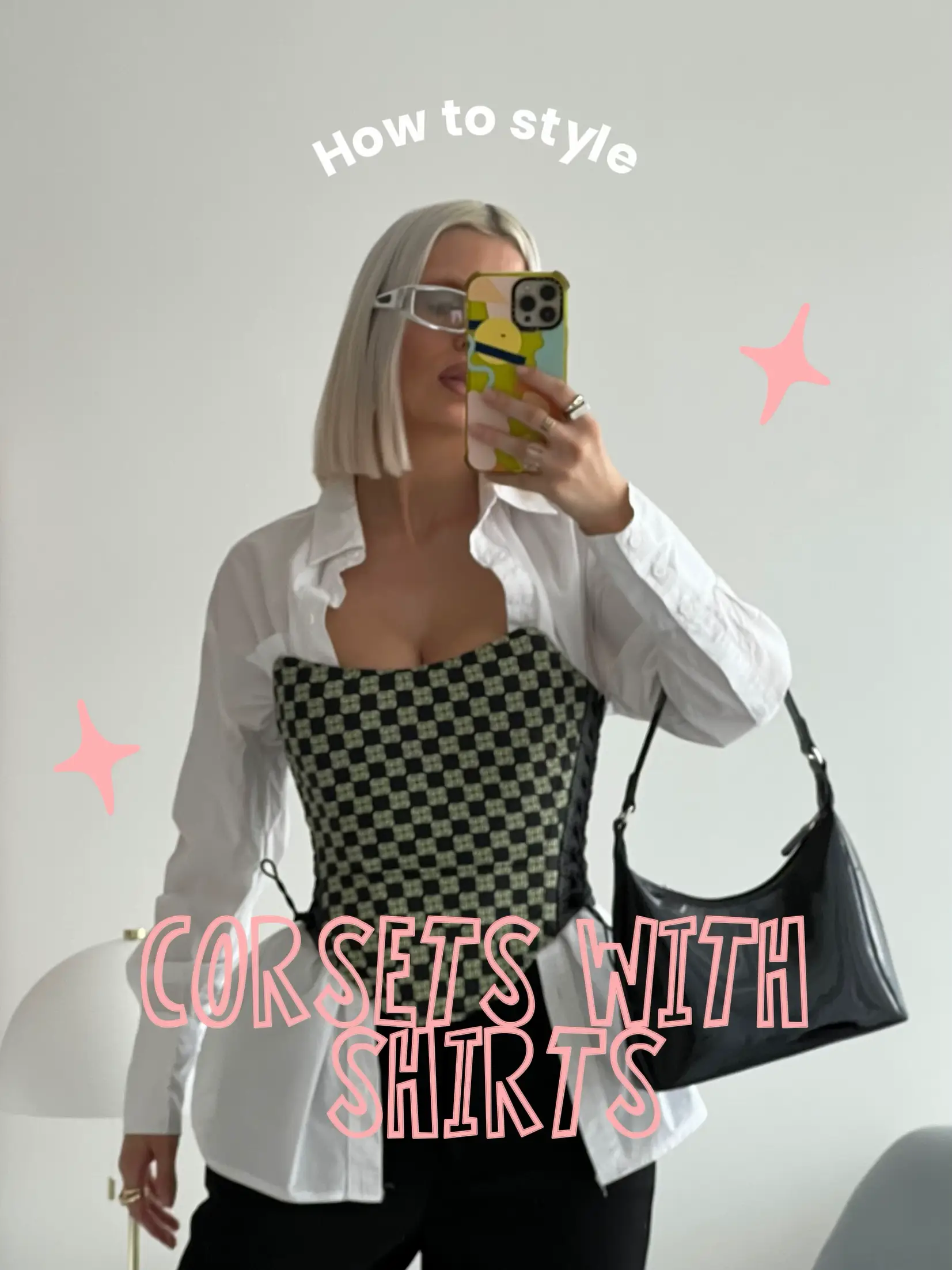 How to style: Corsets with Shirts 🖤