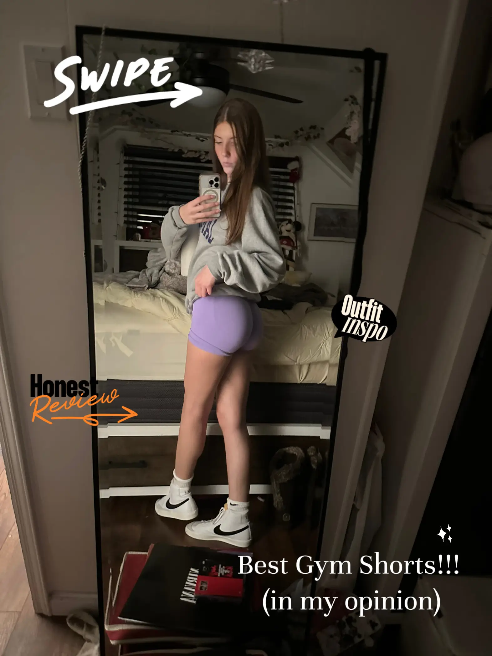 Zentoa scrunch bottom gym shorts