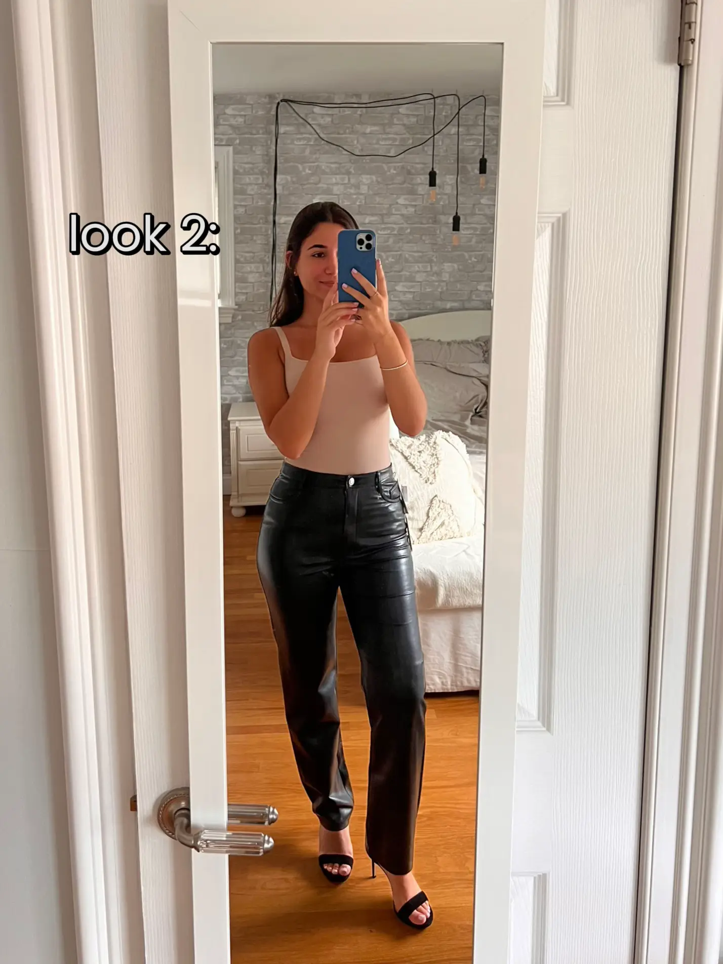 THE BEST AFFORDABLE FAUX LEATHER PANTS & COMPARISONS TO THE ARITZIA MELINA  PANT
