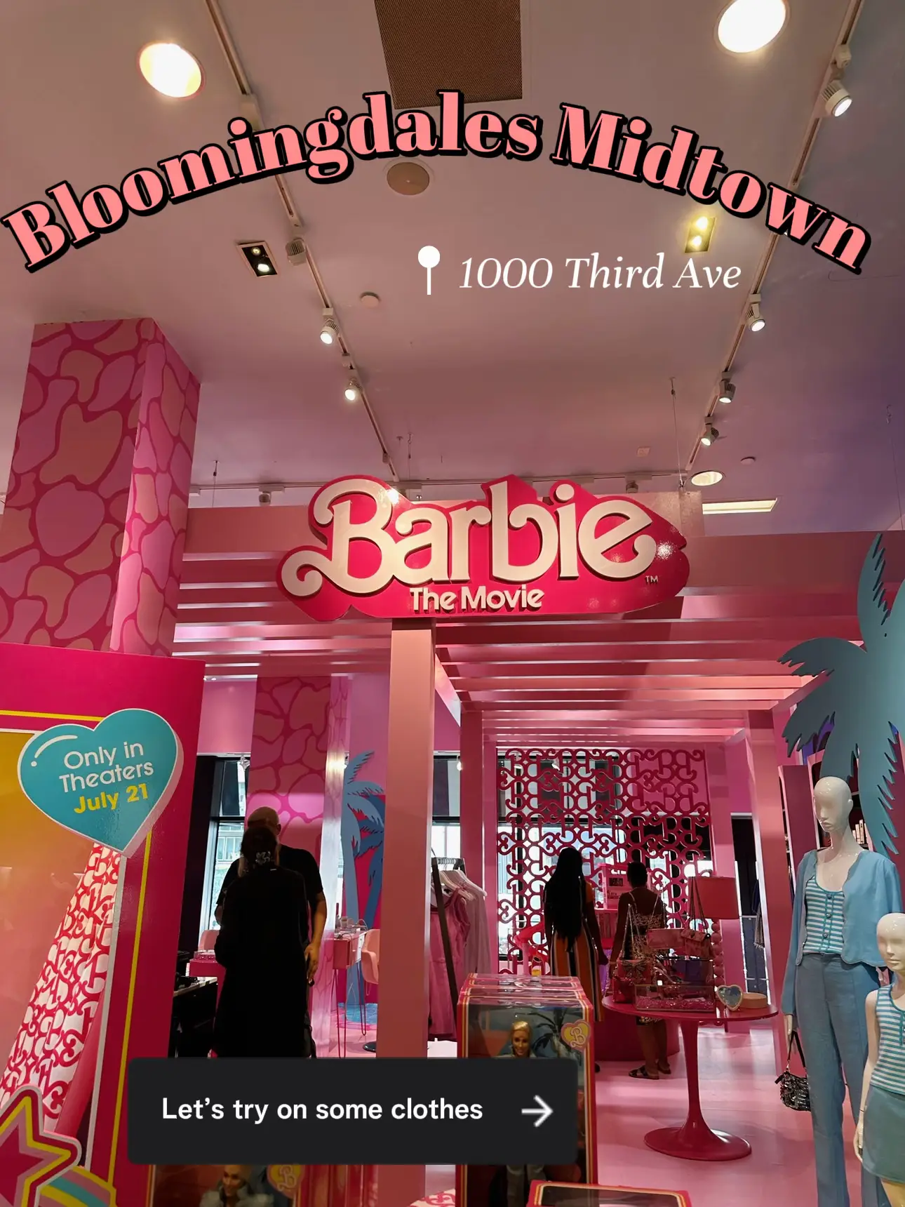 BARBIE Pop Up Try On Review Bloomingdale s Gallery posted