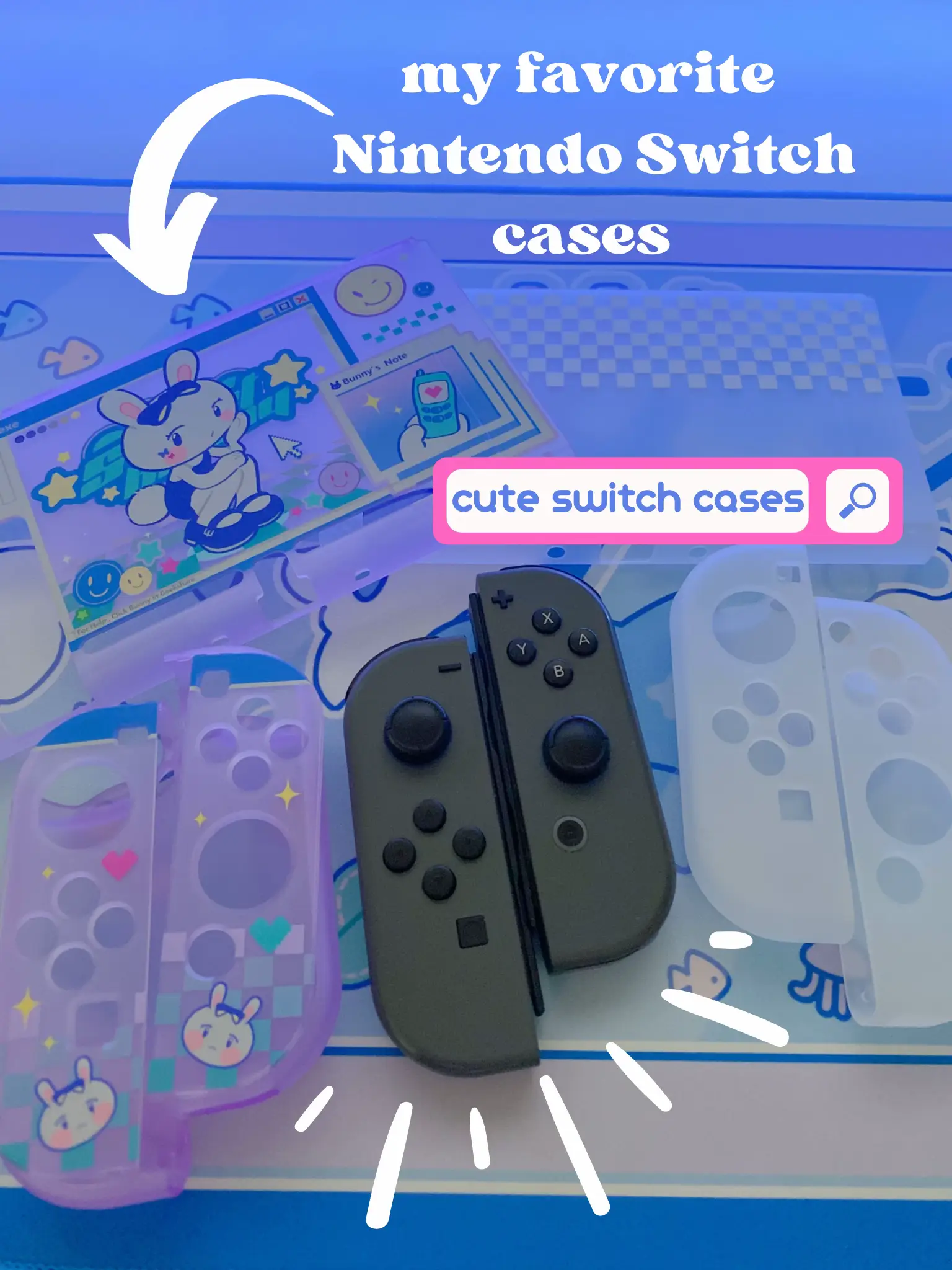 Demon Slayer Inspired Nintendo Switch Joy-Con Controllers
