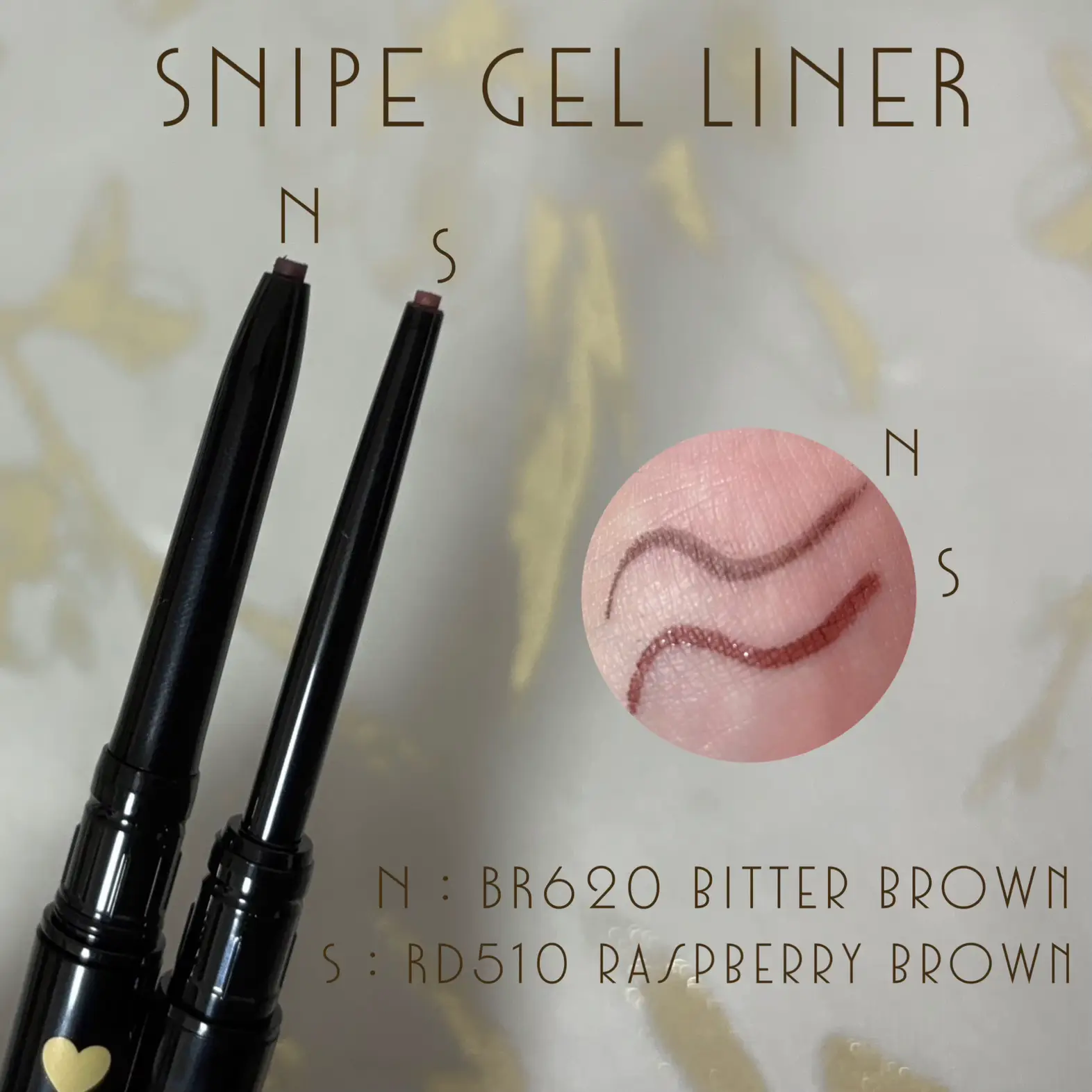 BR770 ウォータープルーフ アイライナー 6本セット BR770 ウォータープルーフ アイライナー 6本セット カラー