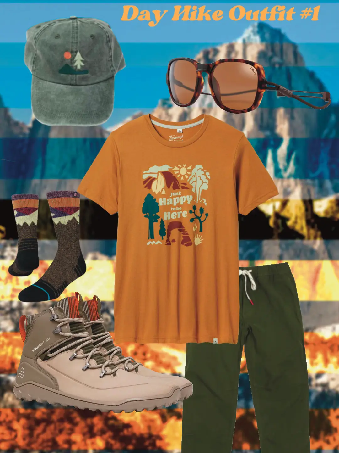 Men's Hiking Outfit Inspiration