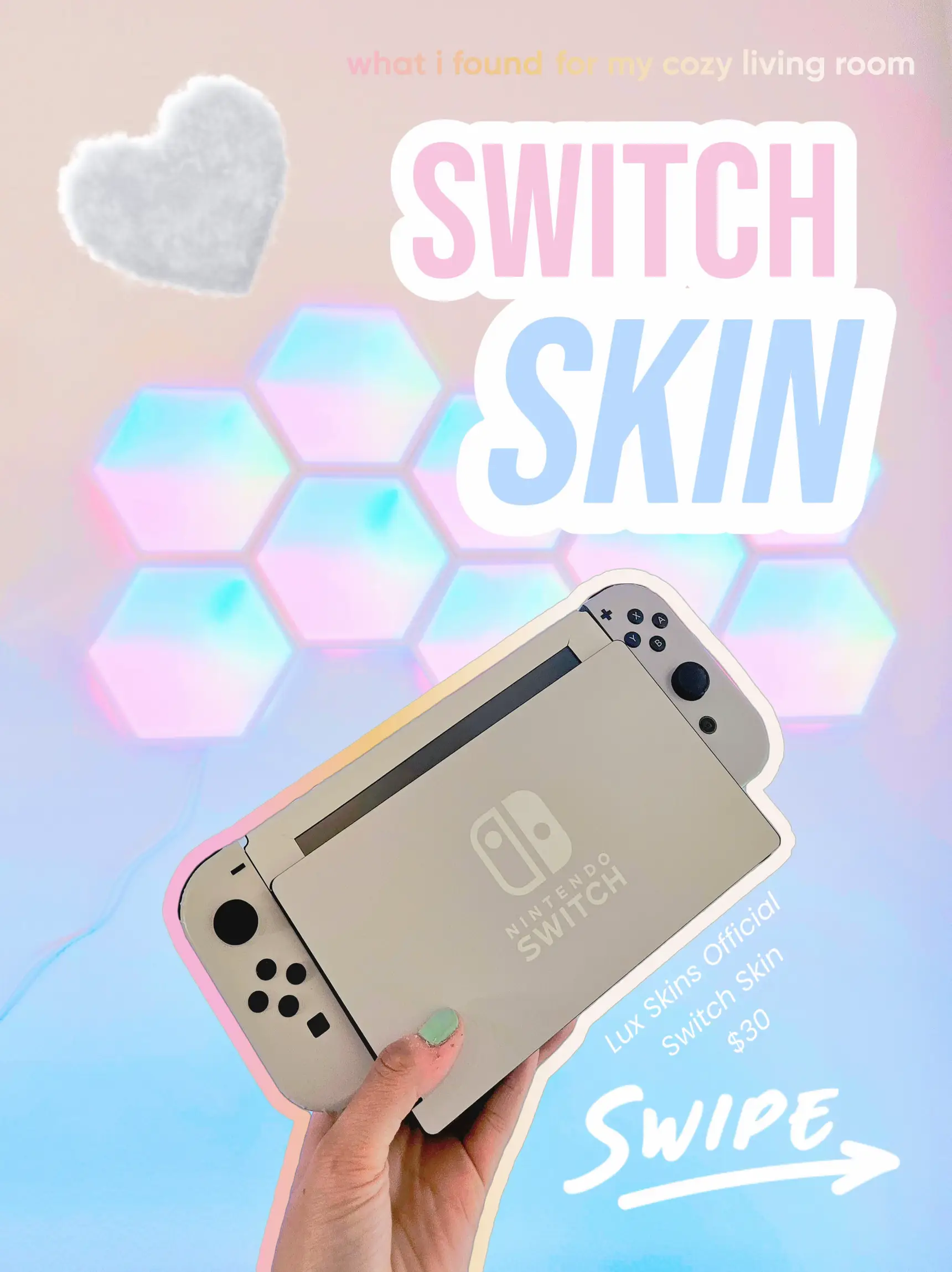 Mario Kart Nintendo Switch Skin – Lux Skins Official
