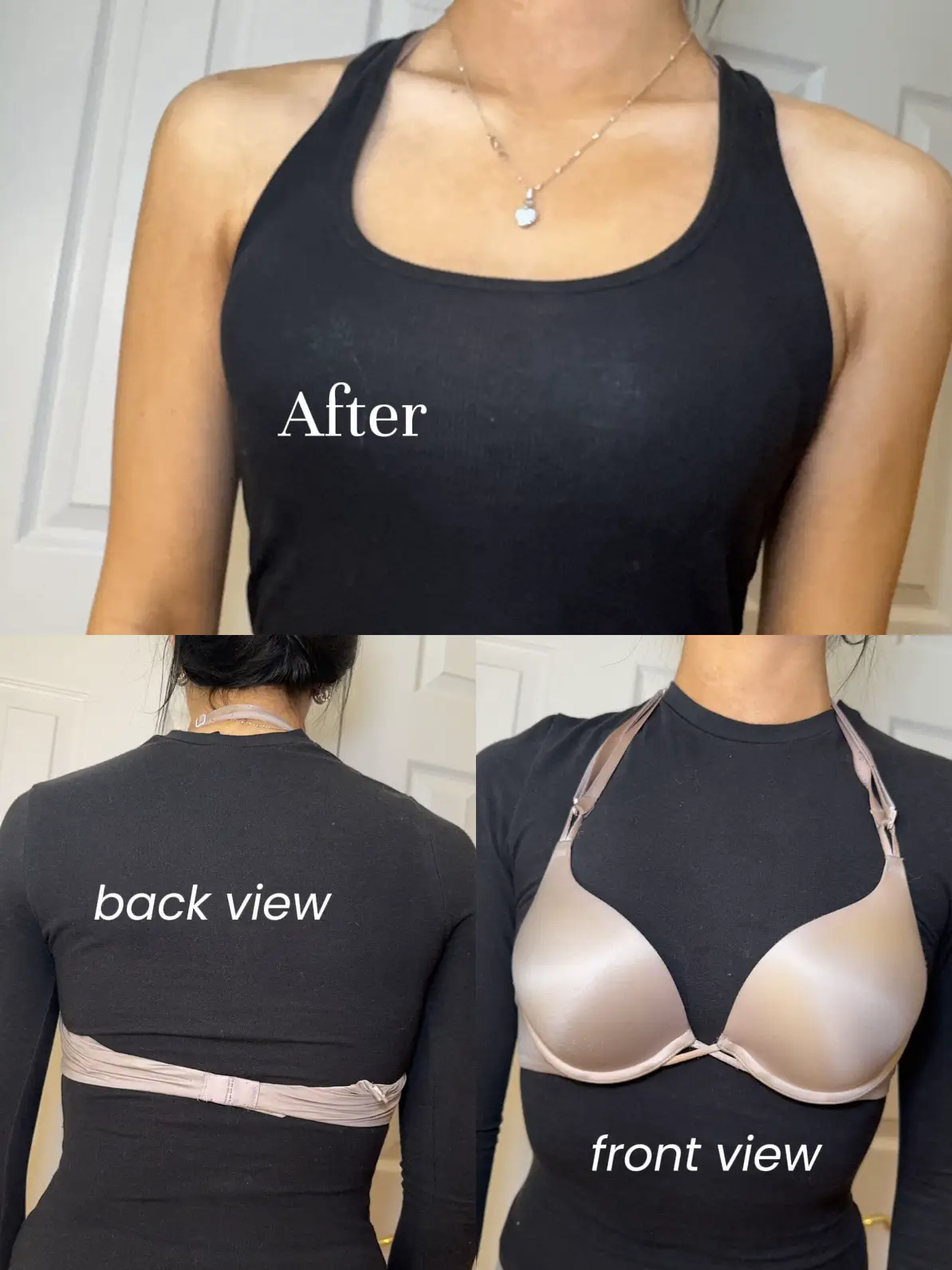 HACK: how to hide your bra in halter tops + tanks