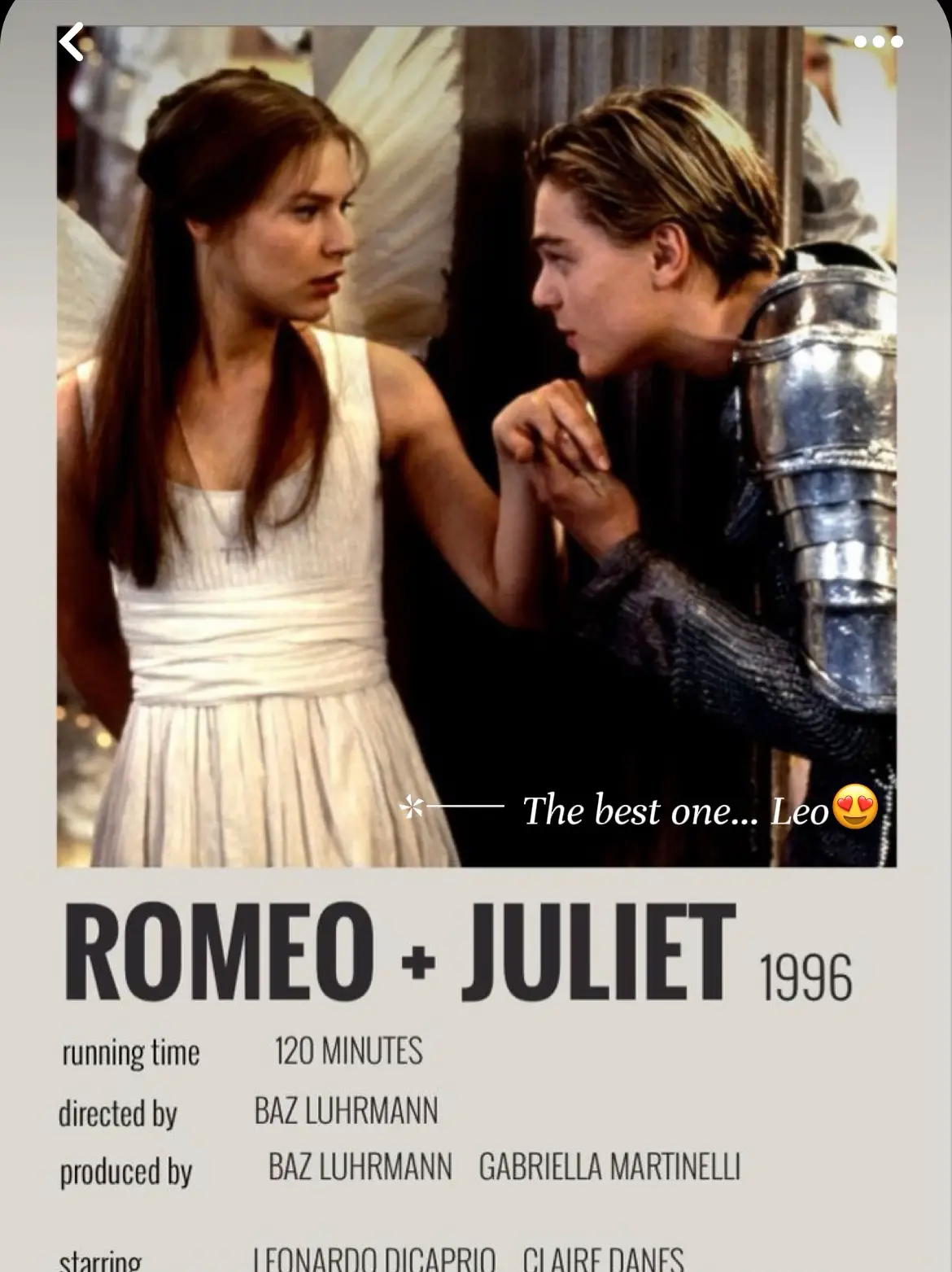 Baz Luhrmann Romeo and Juliet Screenplay | Art Board Print