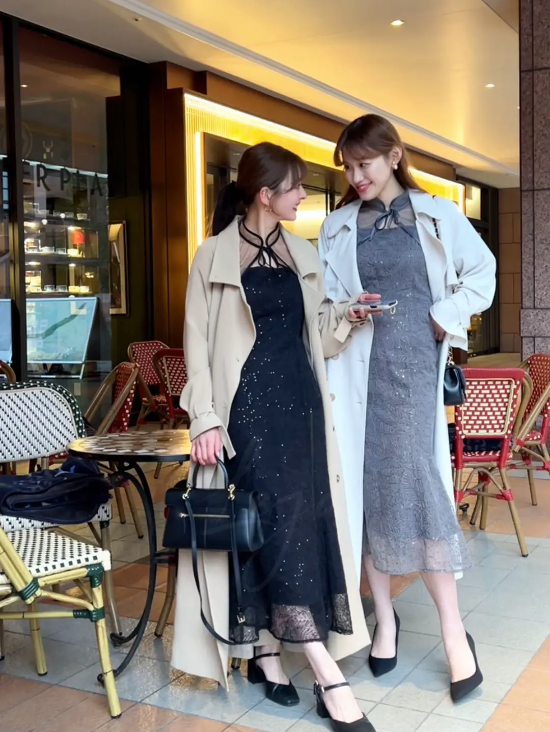 【も@プロフ必読様 】Leja オケージョン　お呼ばれ　結婚式　パーティドレス GIRL DRESS FOR NOW ドレス 「2タイプから選べる」レース