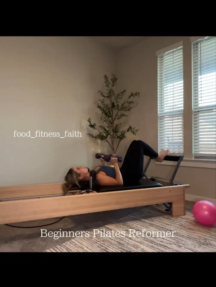 Beginners Pilates Reformer with props